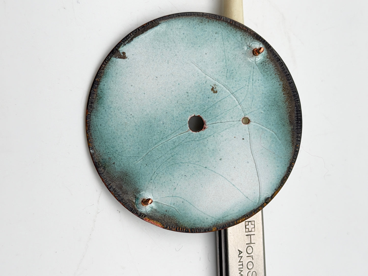 pocket watch dial quadrante porcelain 41.5mm