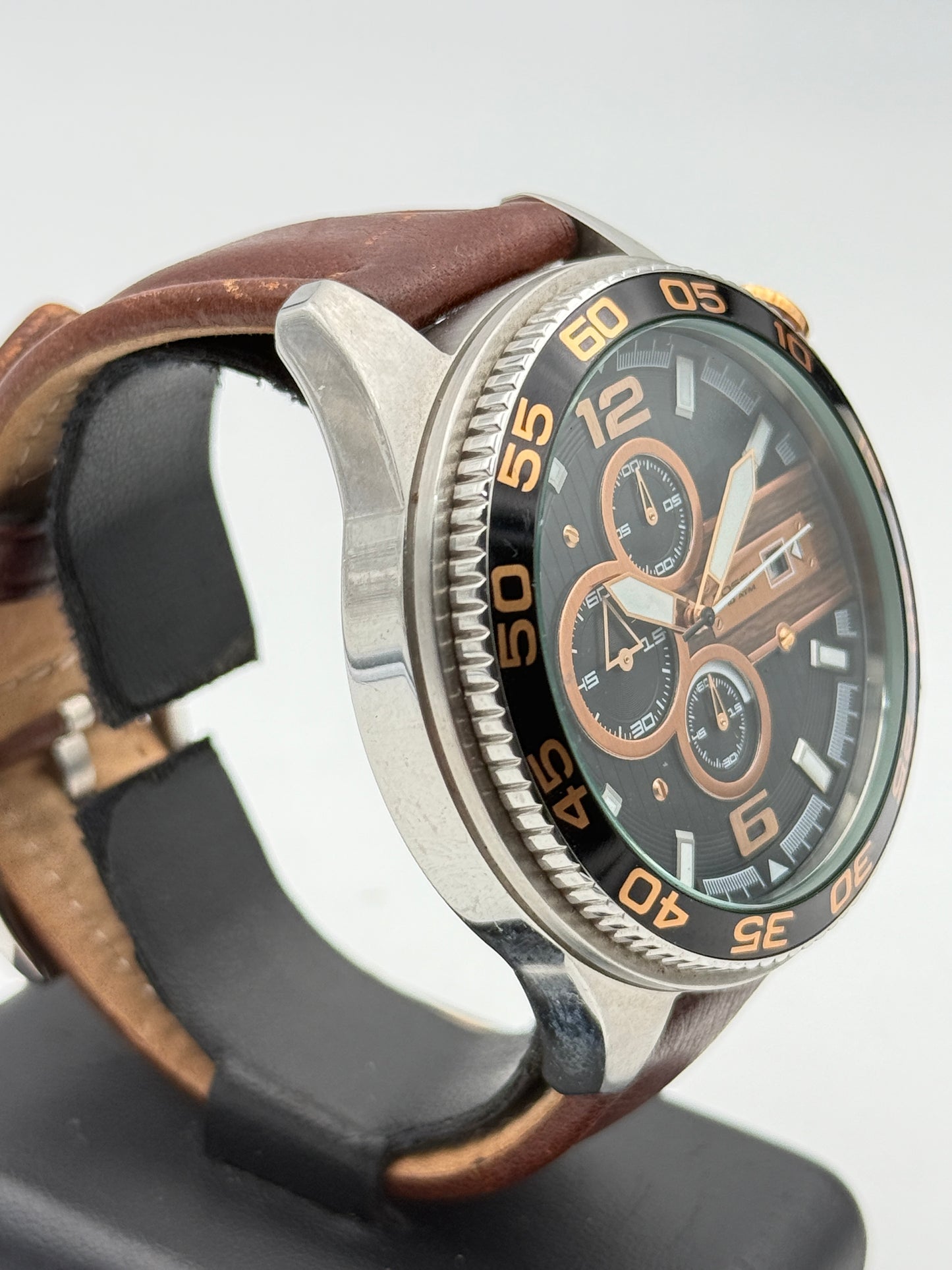 Fossil 10atm chrono ch2559 250809 50mm quartz