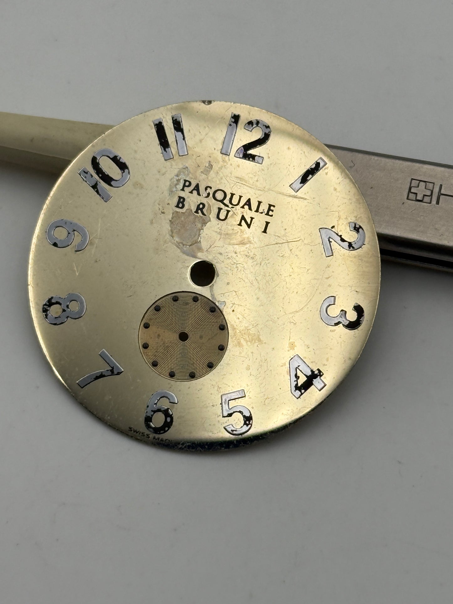 pasquale bruni swiss made 31mm dial quadrante