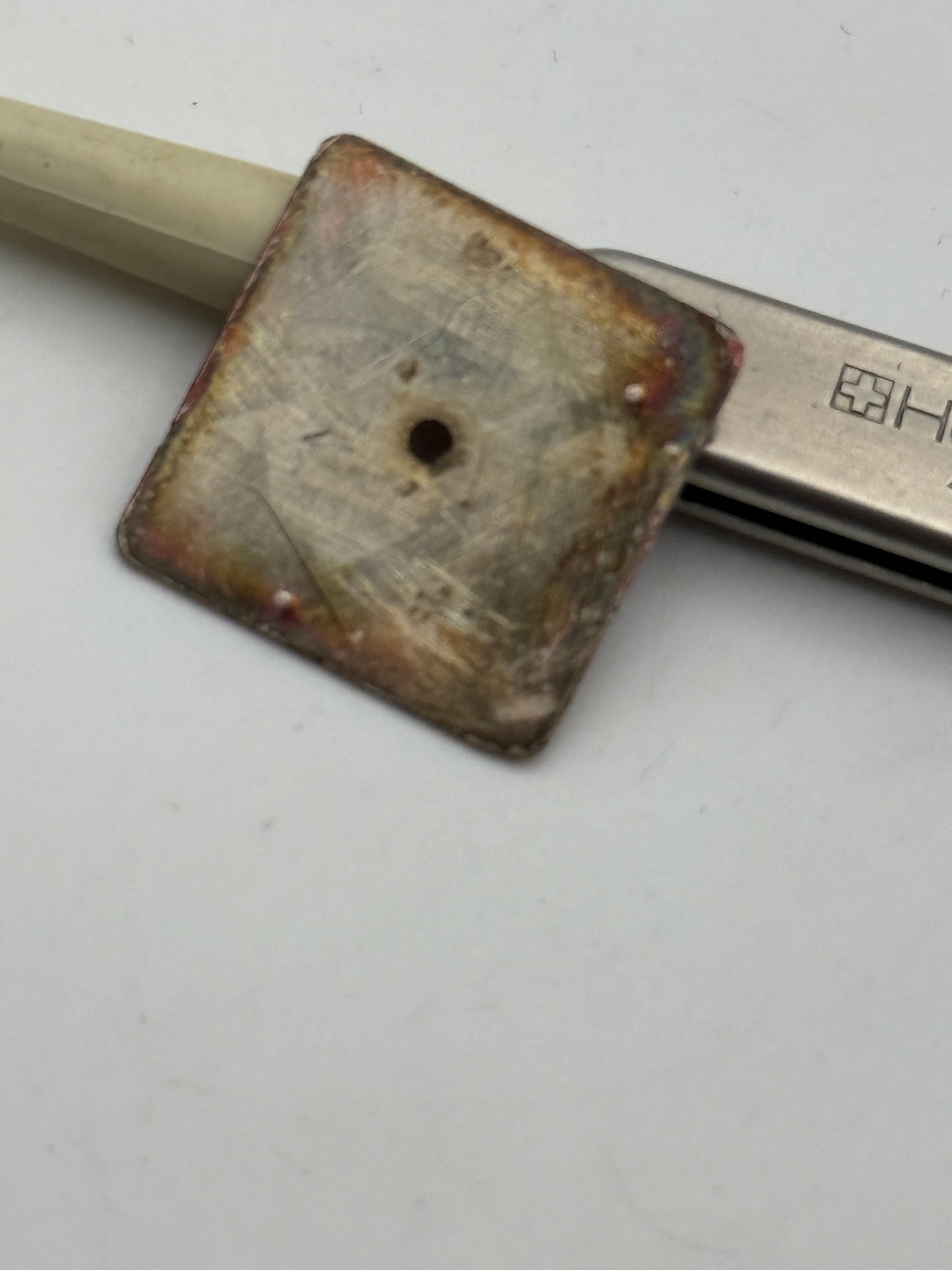 zenith piccadilly red 18.7mm dial quadrante