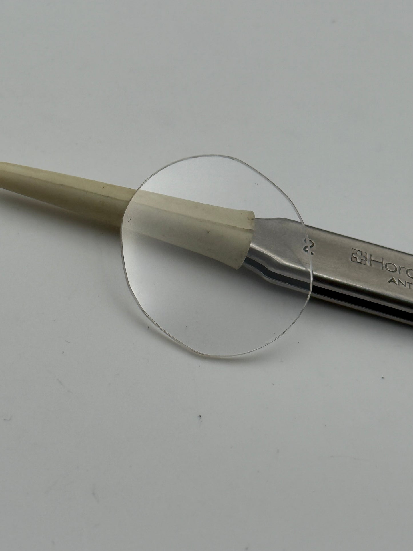 jaeger le coultre albatros quartz 146-207-5 30mm glass vetro original genuine