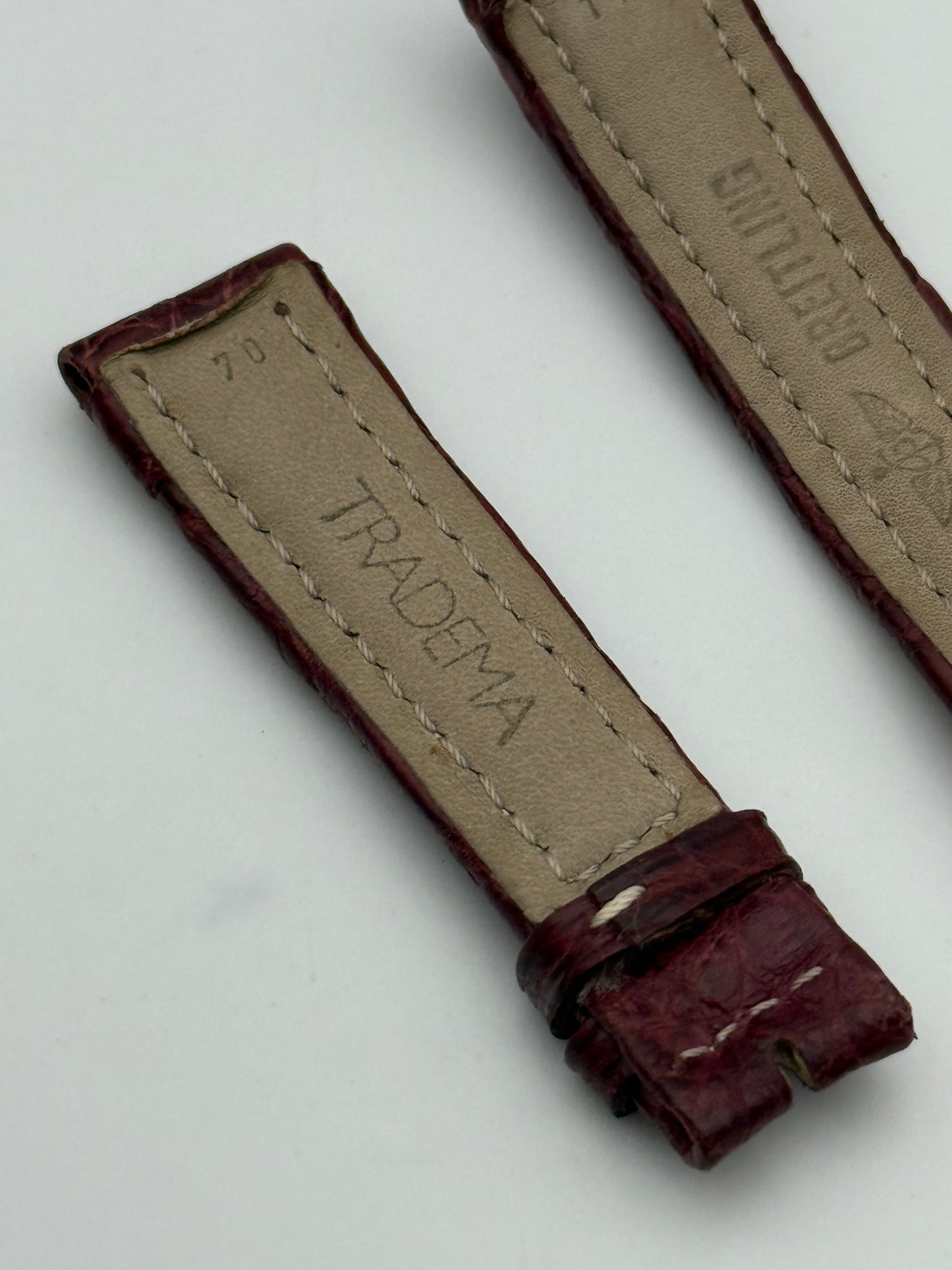tradema breitling 18mm cinturino strap leather