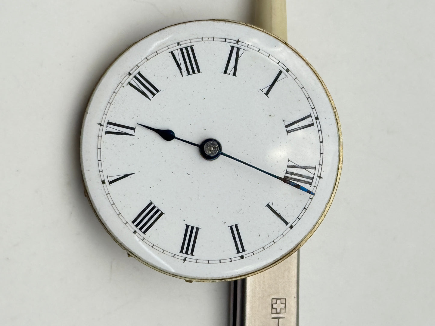 anonimo pocket watch cilindro chiavetta 34mm keys cylinder movement movimento