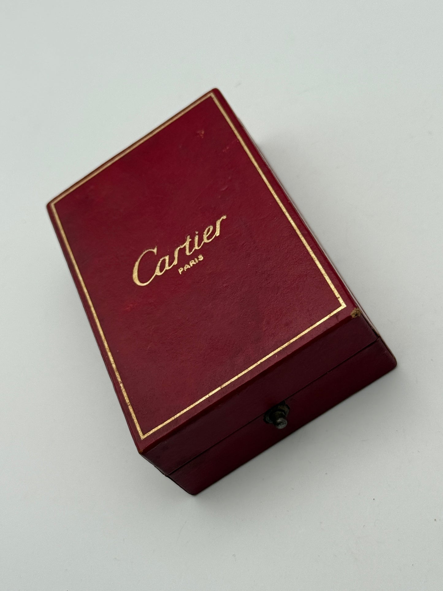 cartier vintage lighter accendino box rare scatola