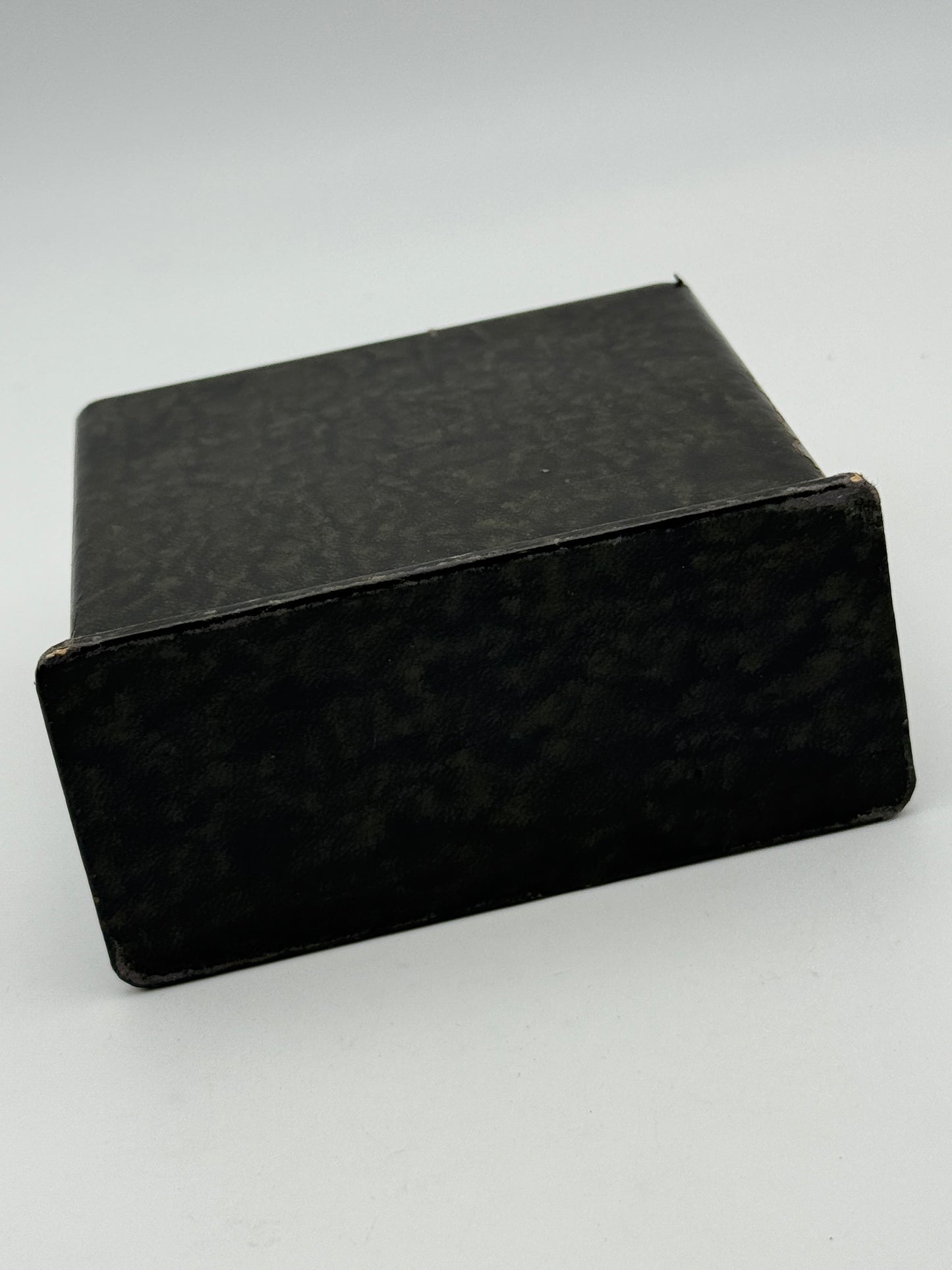 imhof table clock enamel watch box rare alarm reveil vintage
