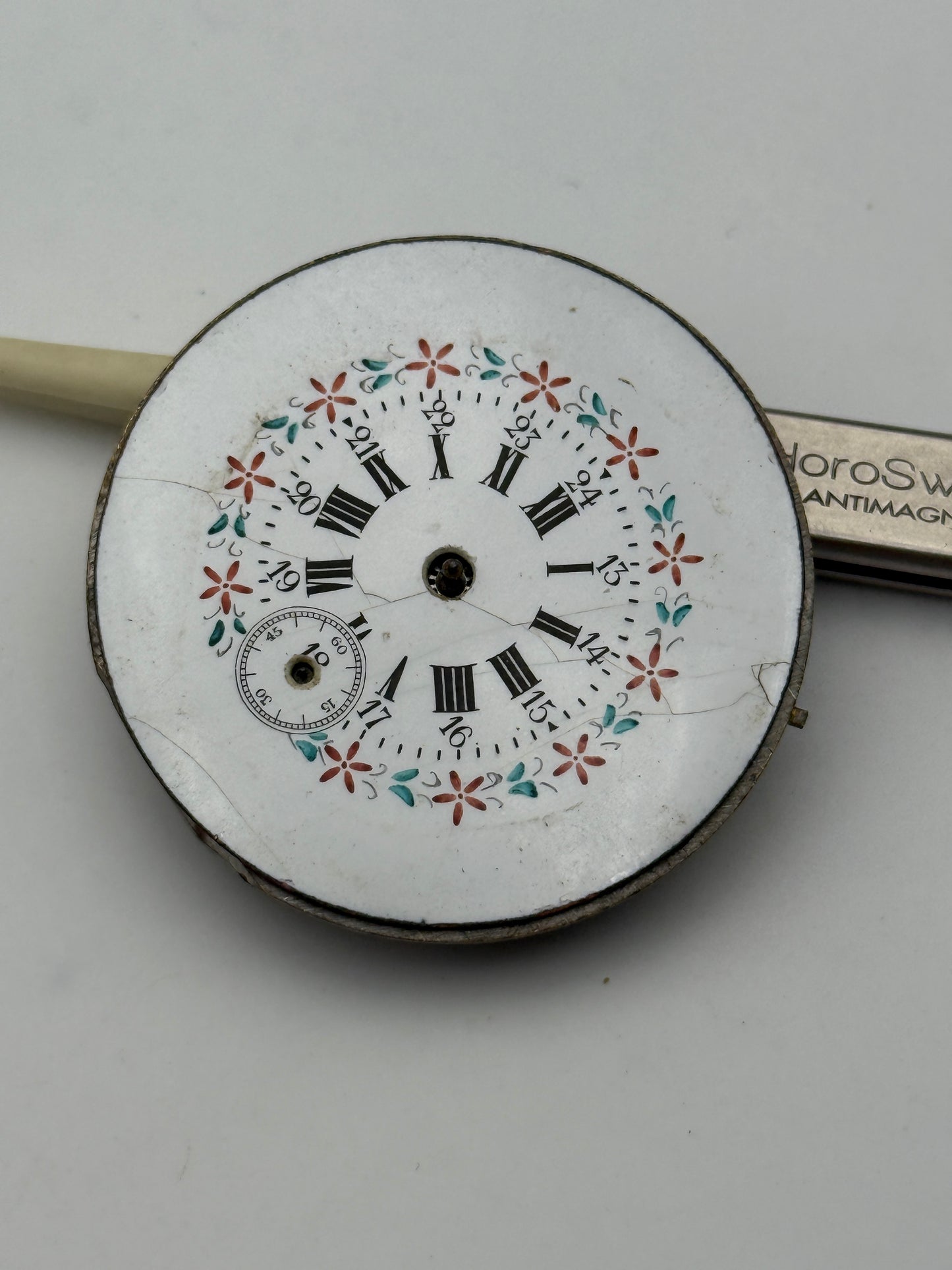 anonimo cilindro 40.5mm pocket watch movement movimento