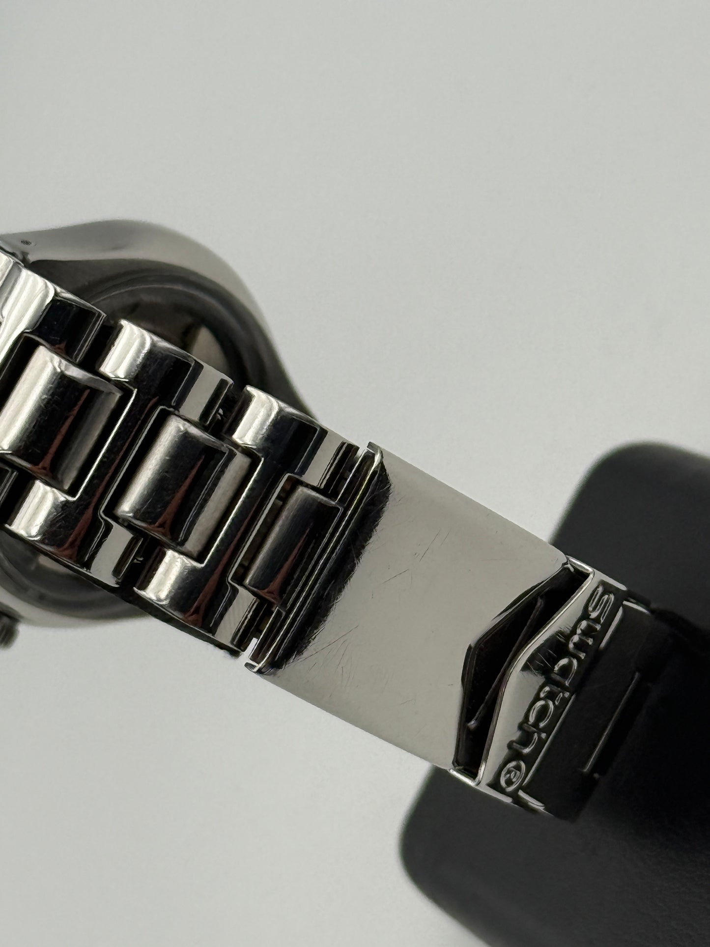 swatch vintage irony automatic steel acciaio 1998 916 38mm