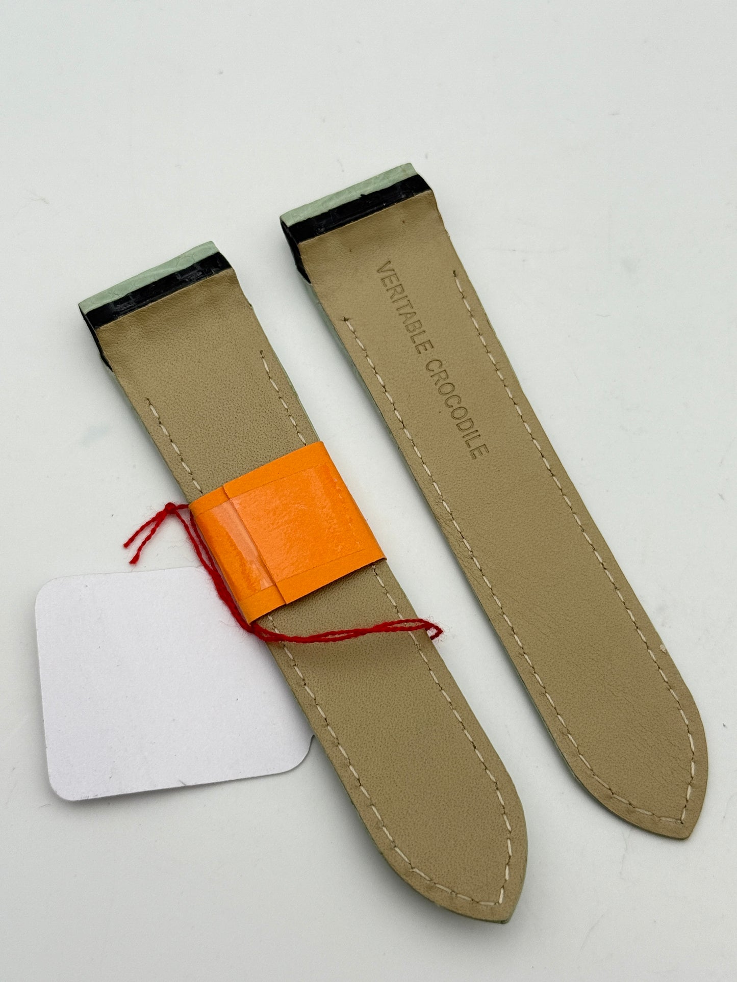 cartier santos 24-21mm cinturino strap pelle leather new nuovo