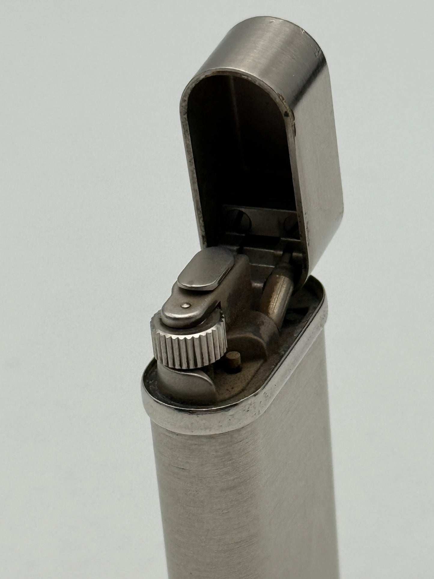 cartier lighter accendino steel