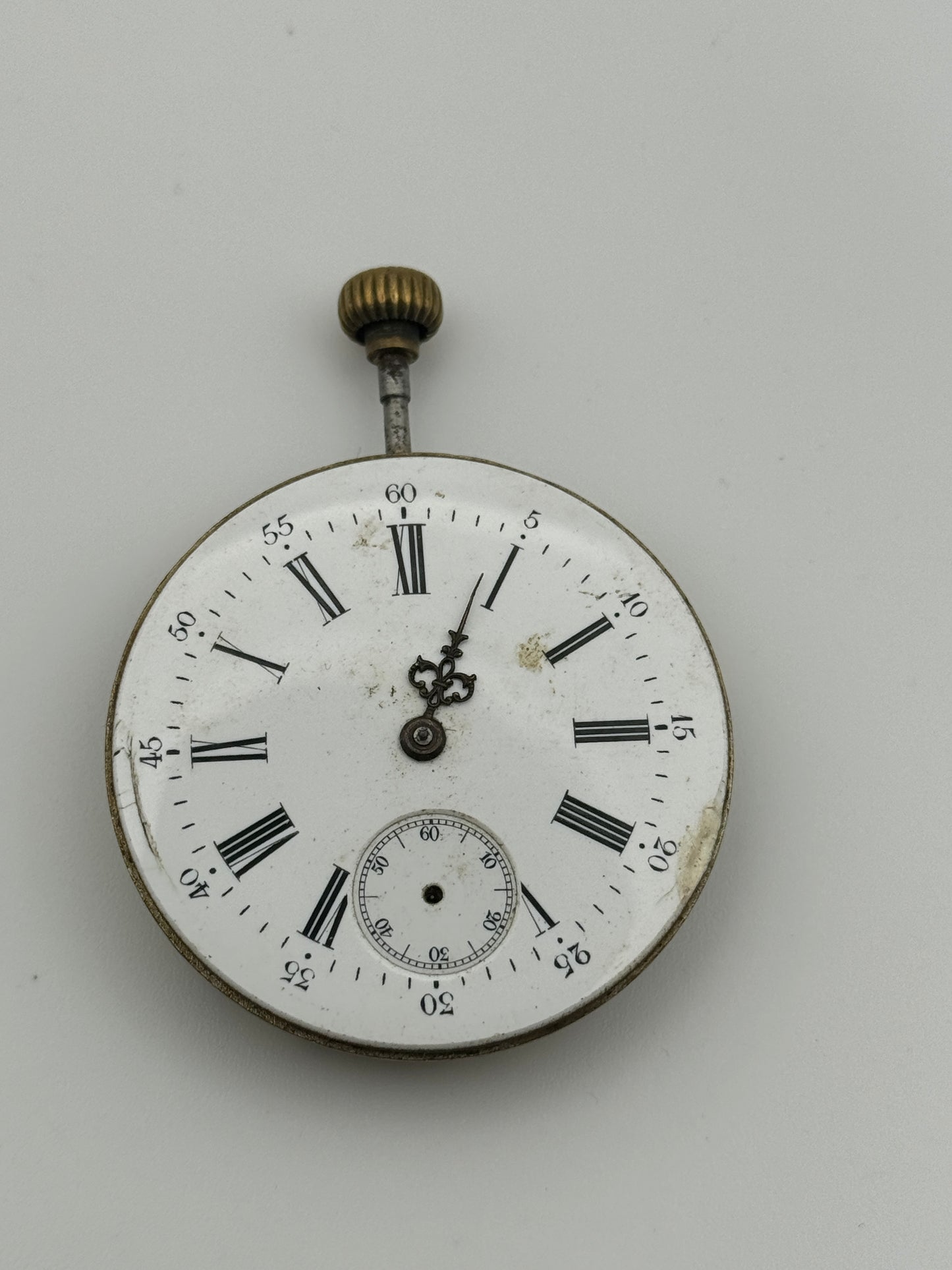 Anonimo pocket watch cylinder star m 43mm movement movimento