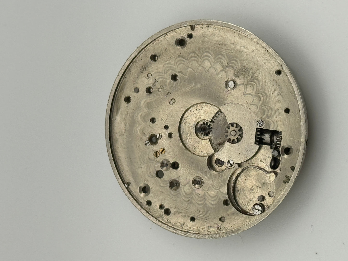rockford watch co 17 jewels 40mm pocket watch movement movimento