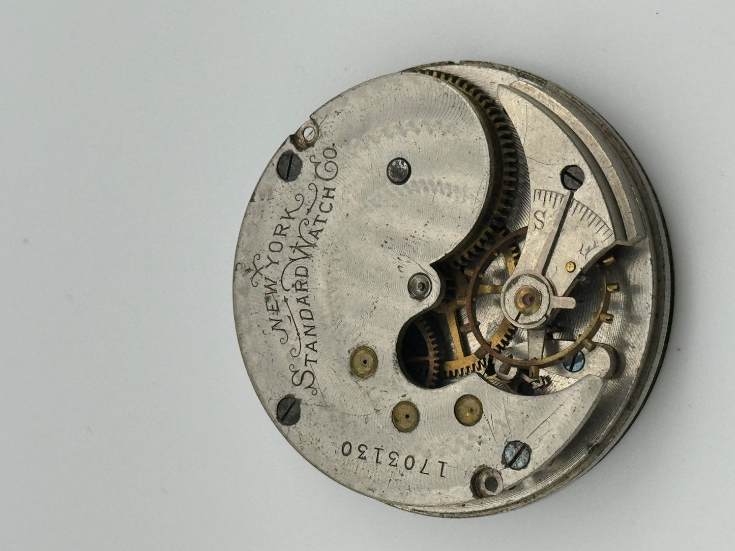new york standard watch co usa 45.7mm pocket watch movement movimento