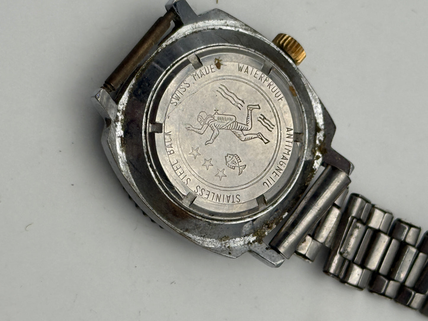 reflex diver 28mm watch vintage