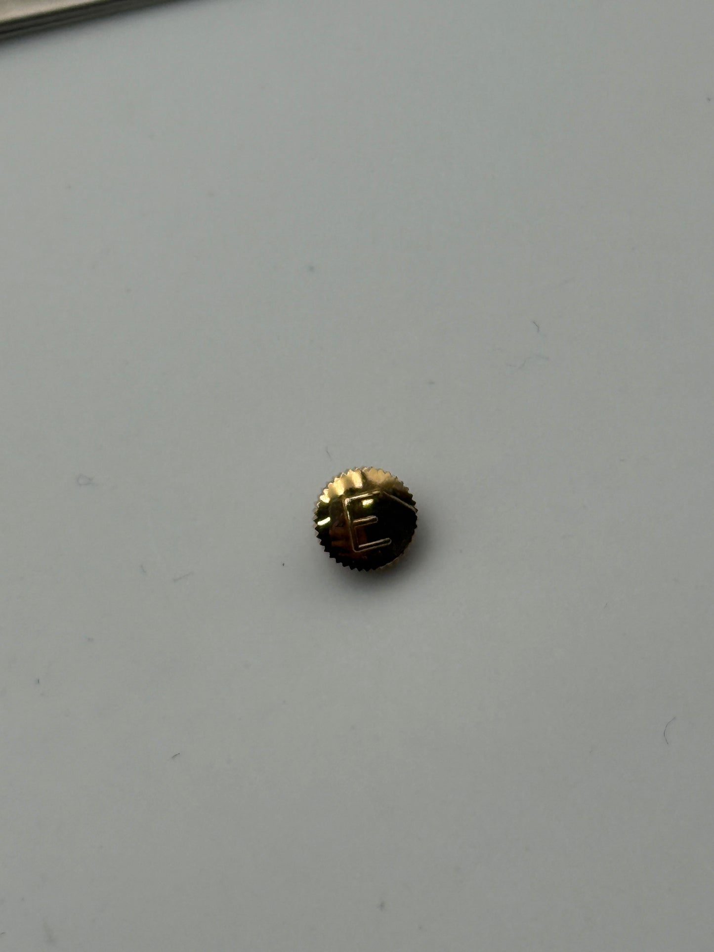 eberhard extrafort corona crown gold plated passo 120 6x2.5mm dustrpoof