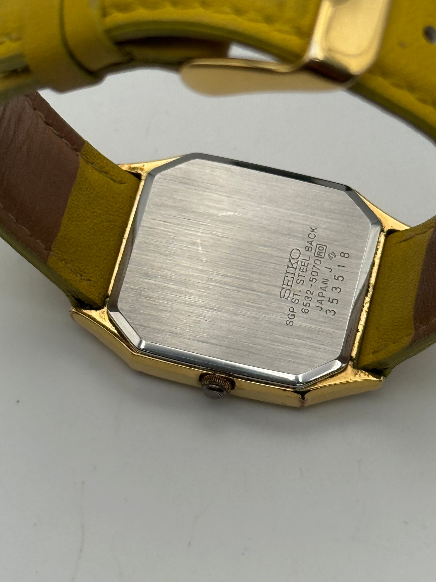seiko quartz vintager rare 6532-5070 28x36mm