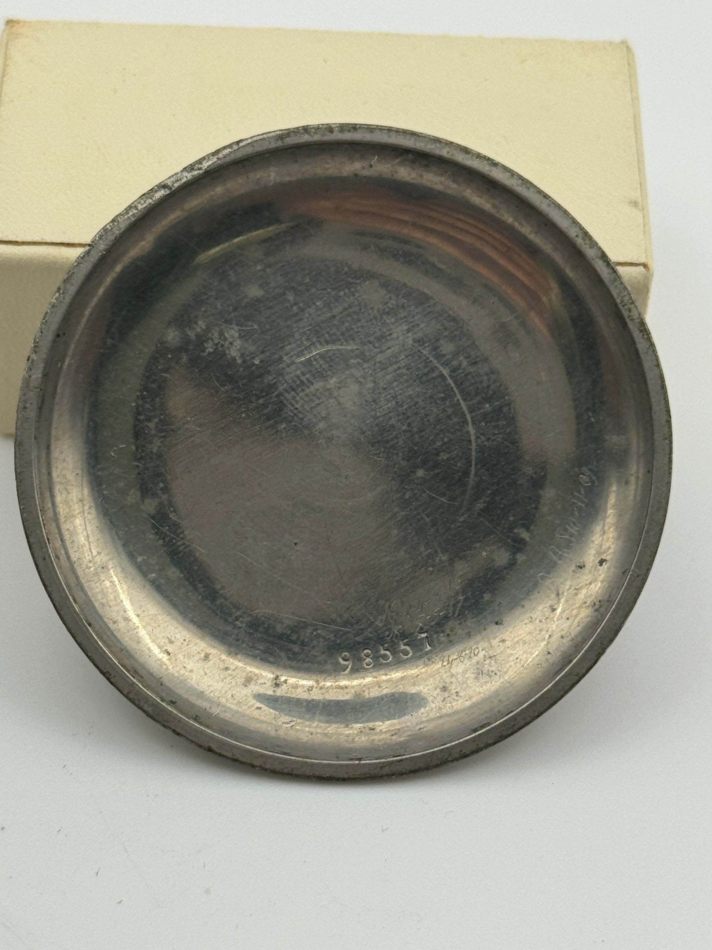 roskopf 54.2mm-50.9mm fondello caseback pocket watch
