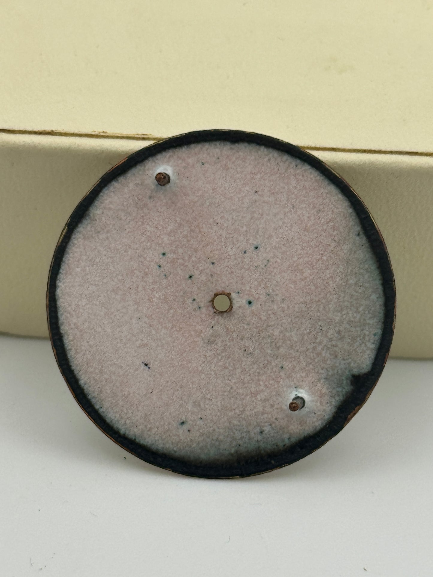 Anonimo pocket watch dial quadrante porcellana cylinder 32.6mm