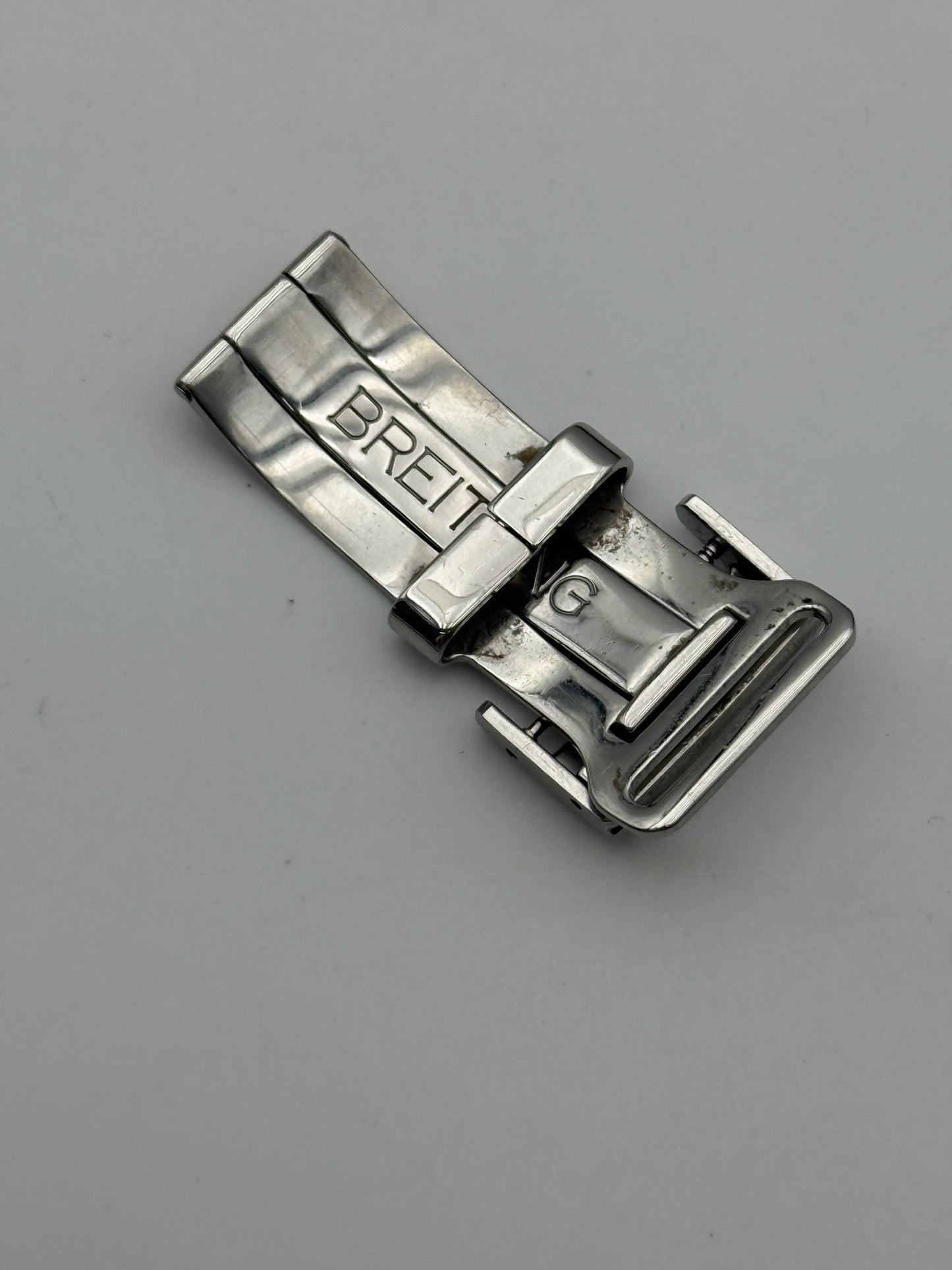 breitling chronomat 18mm deployante chiusura fibbia closer steel