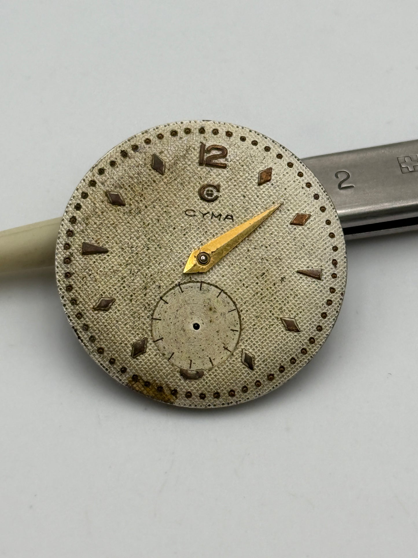 Cyma 458 movement movimento