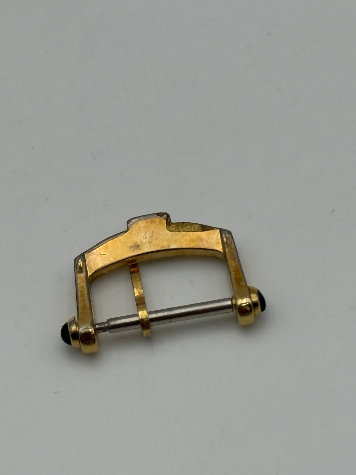 Raymond Weil fibbia buckle gold plated 14mm