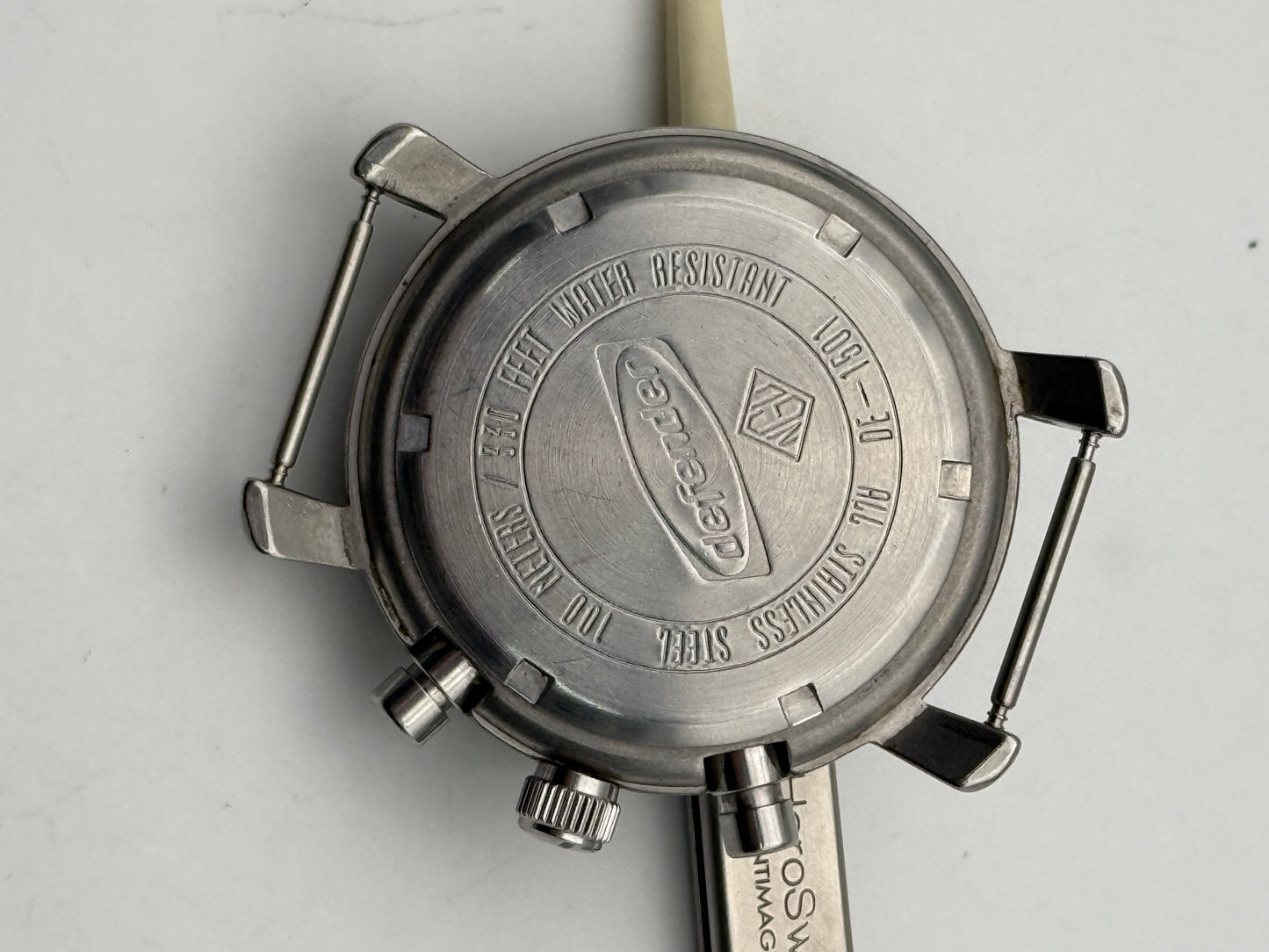 fossil defender chronograph quartz watch
