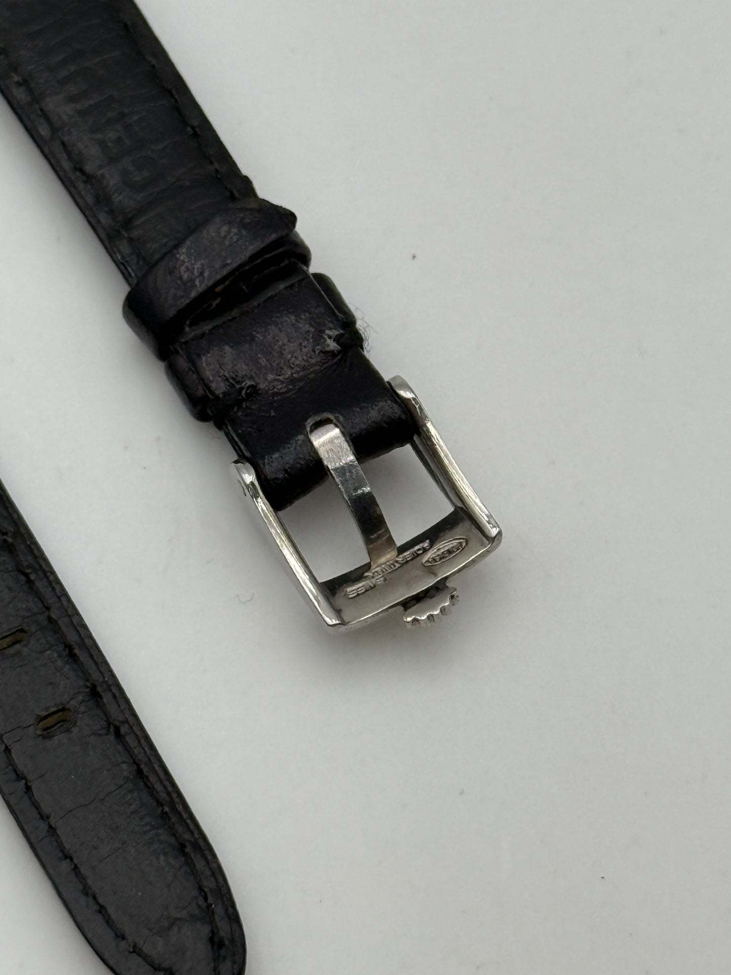 Rolex 13mm strap cinturino pelle leather fibbia buckle