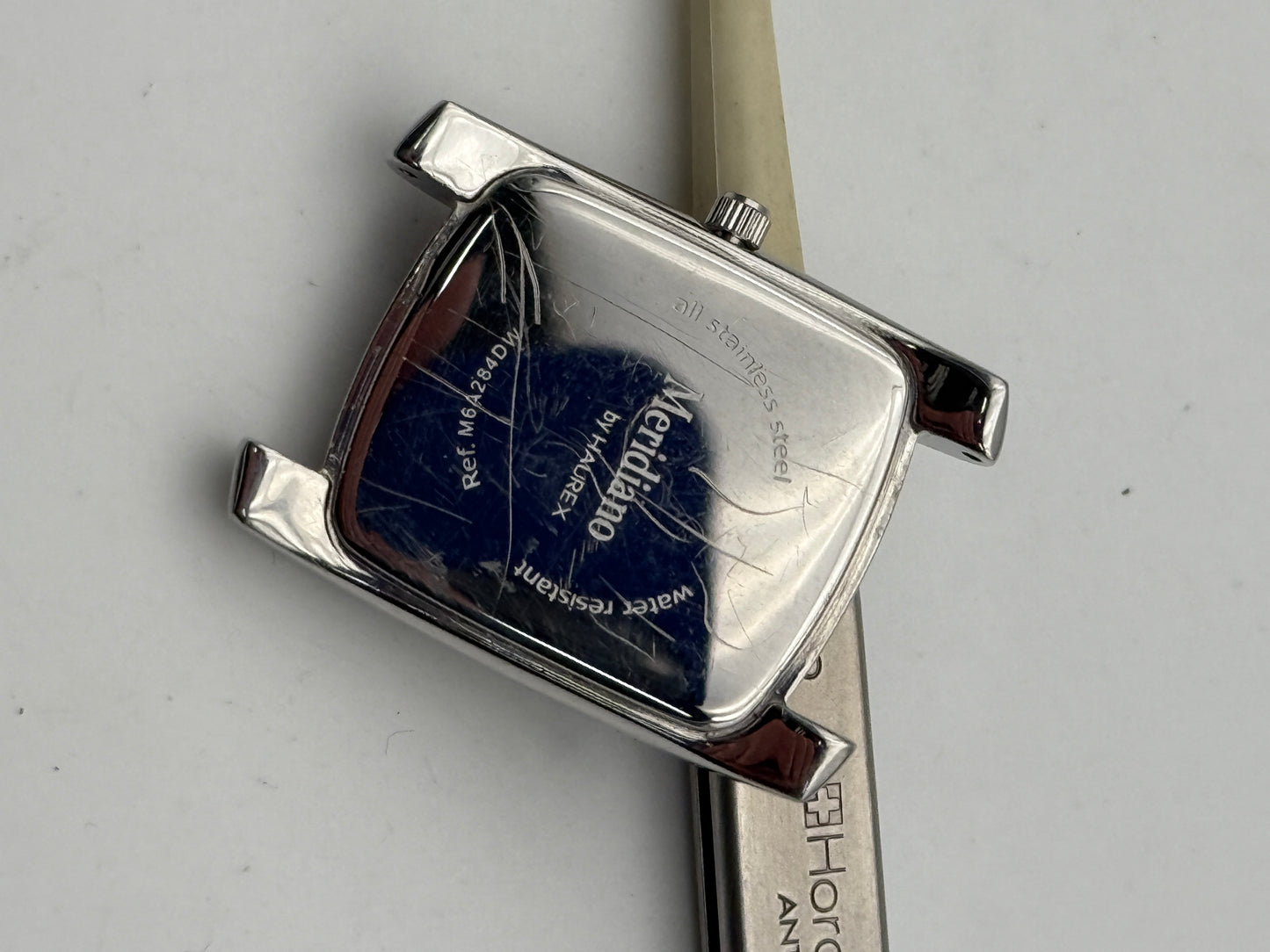 meridiano by haurex quartz watch 24x32mm
