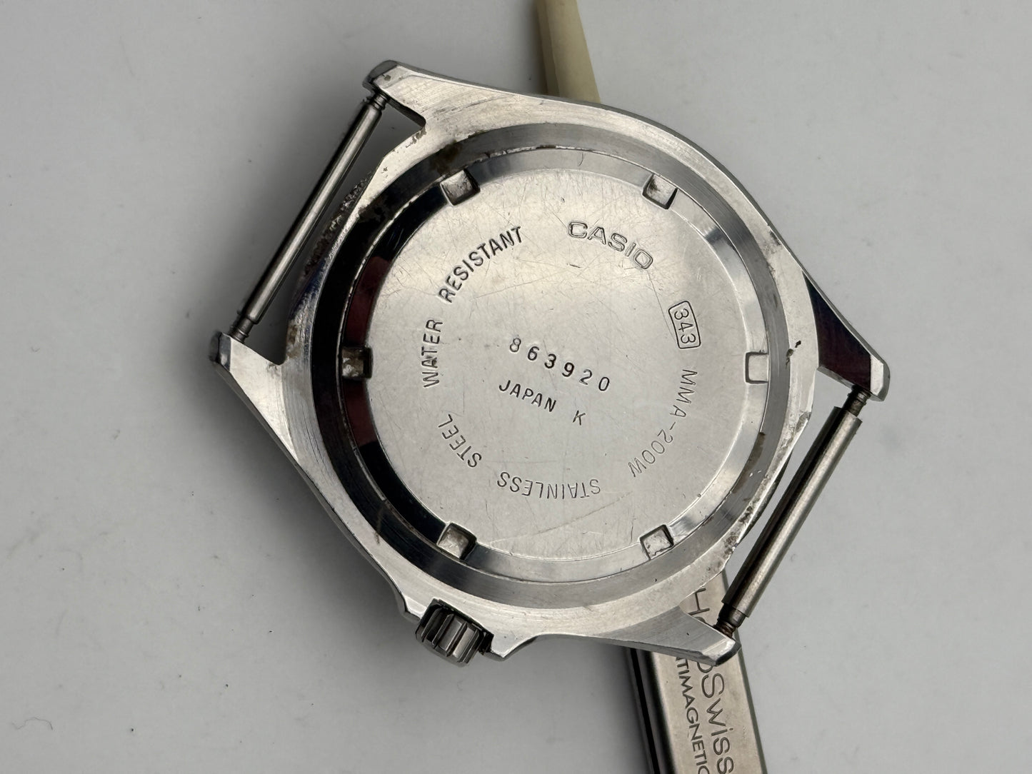 casio pepsi vintage 343 mma-200w 42mm