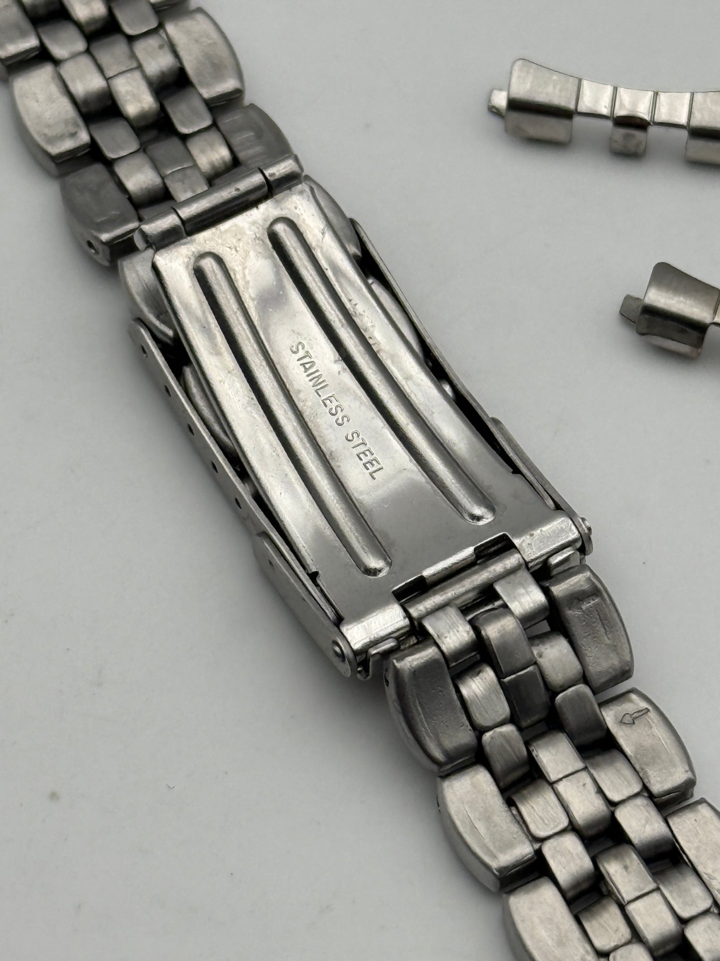 bulova bracciale bracelet 20mm acciaio
