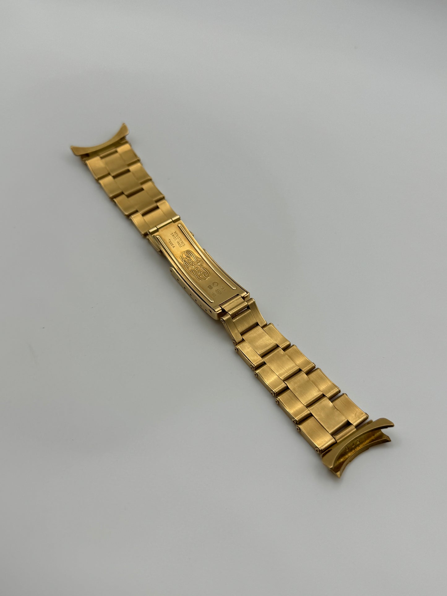 Rolex 6263 18kt bracelet bracciale rivetti riveted 7205 19mm cosmograph Daytona