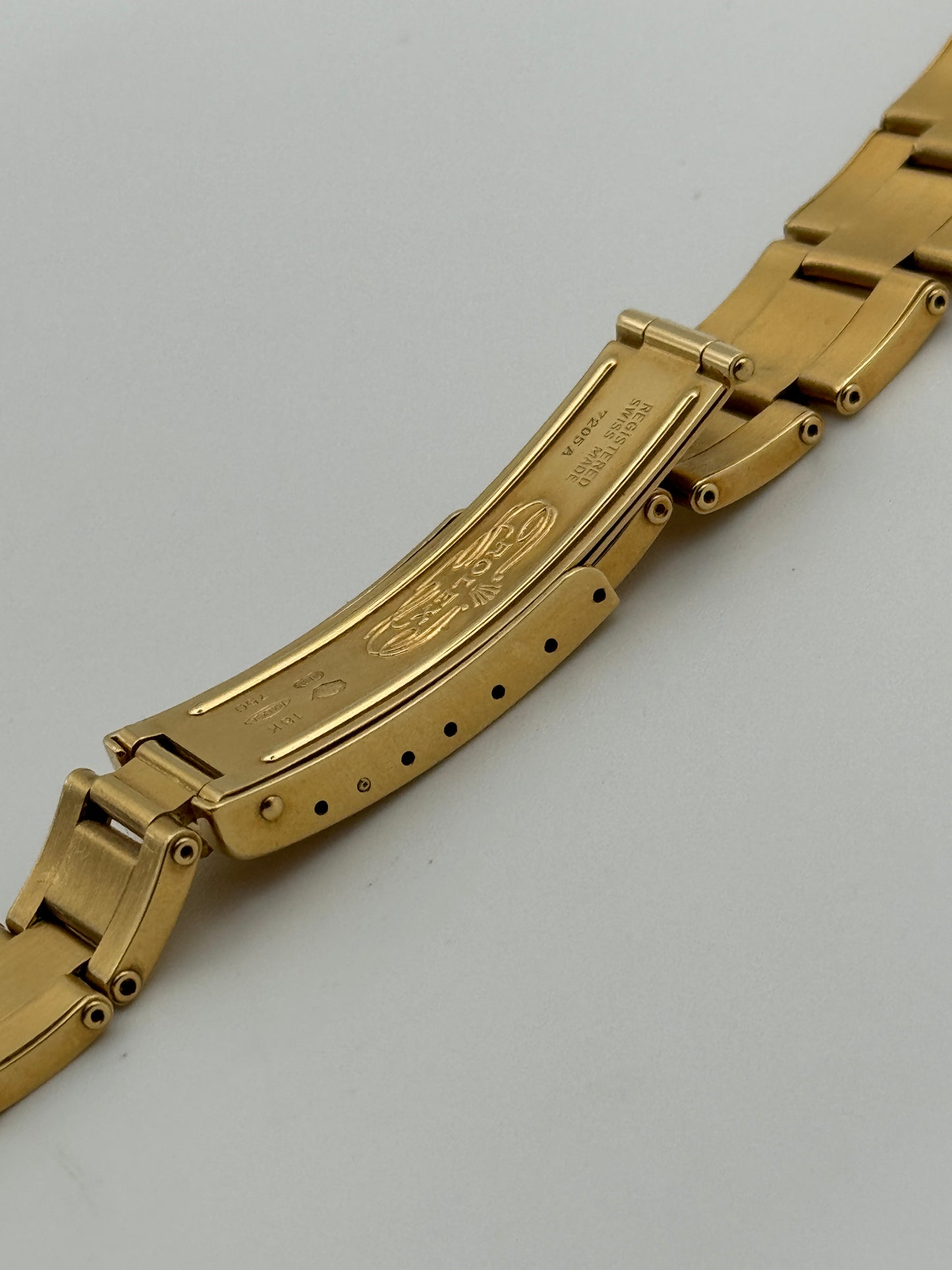 Rolex 6263 18kt bracelet bracciale rivetti riveted 7205 19mm cosmograph Daytona