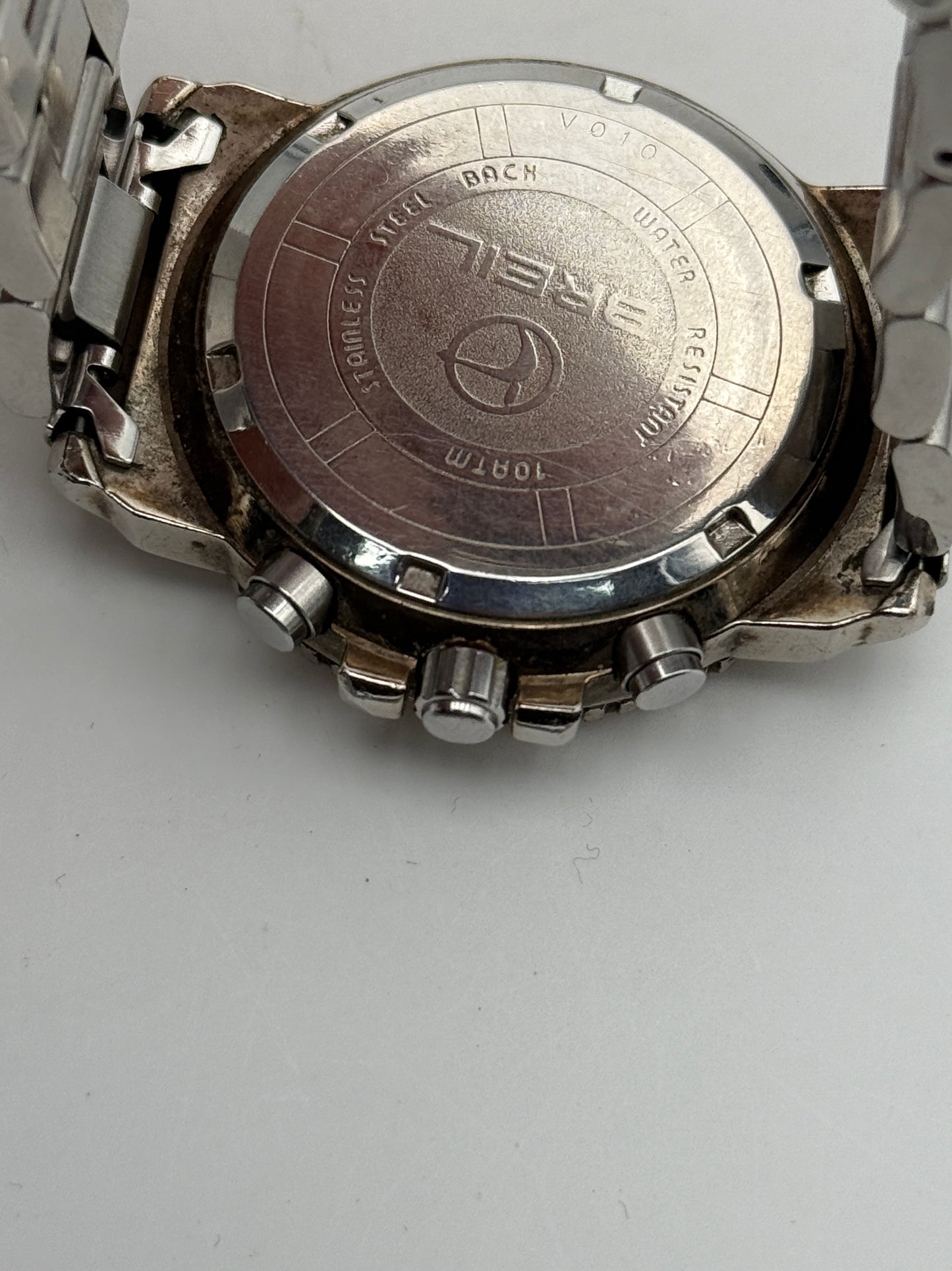 Breil manta chrono 100mt v010 39mm watch quartz vintage