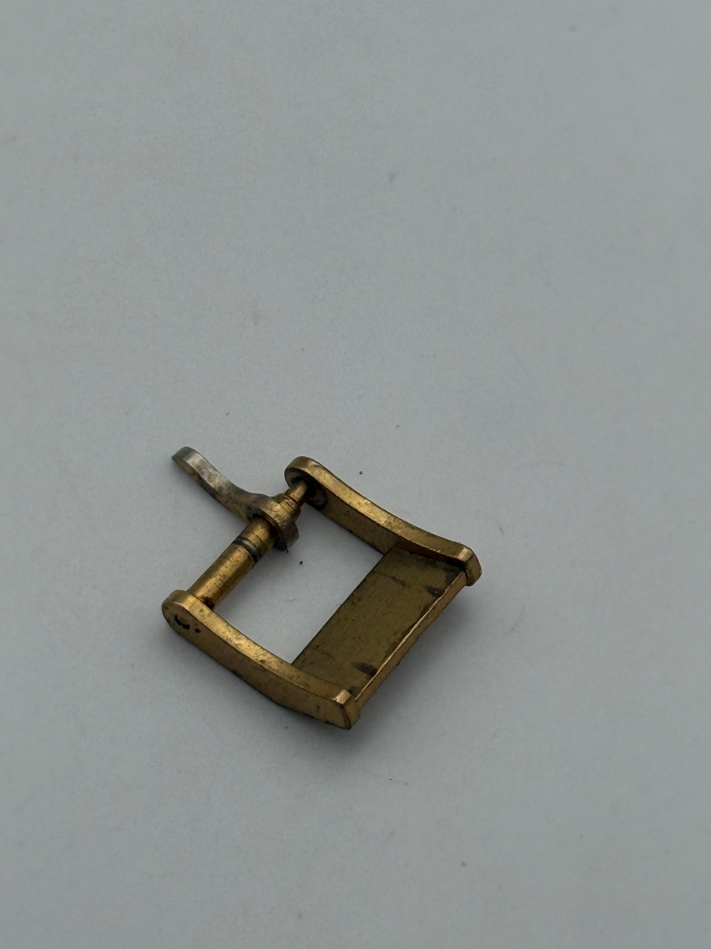 zenith dorata gold plated fibbia buckle 10mm