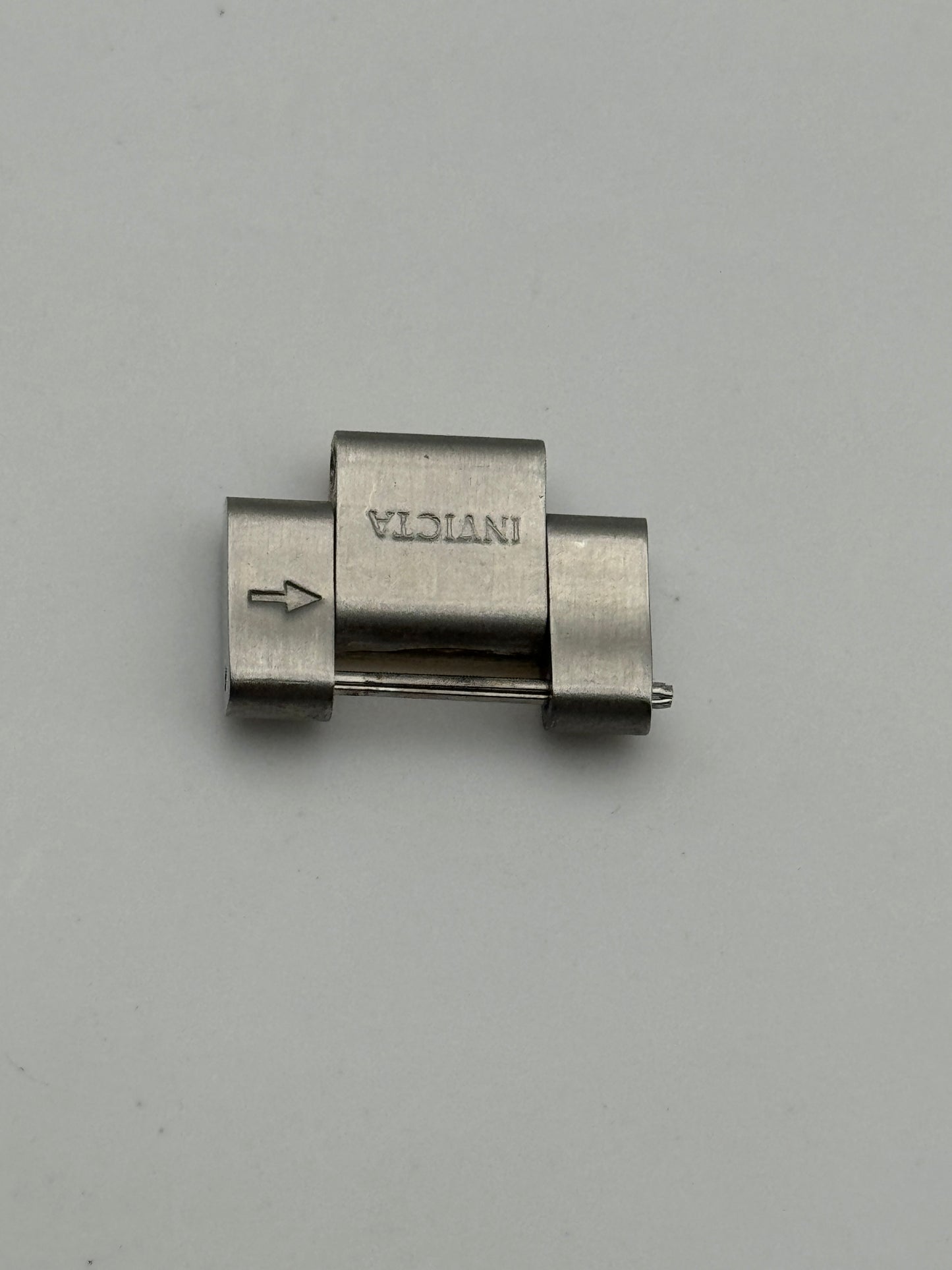 Invicta maglia link acciaio e oro 18mm automatic