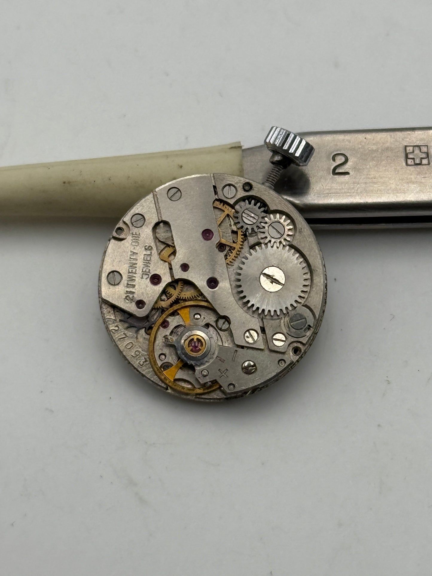 justex vintage movement movimento 20.5mm