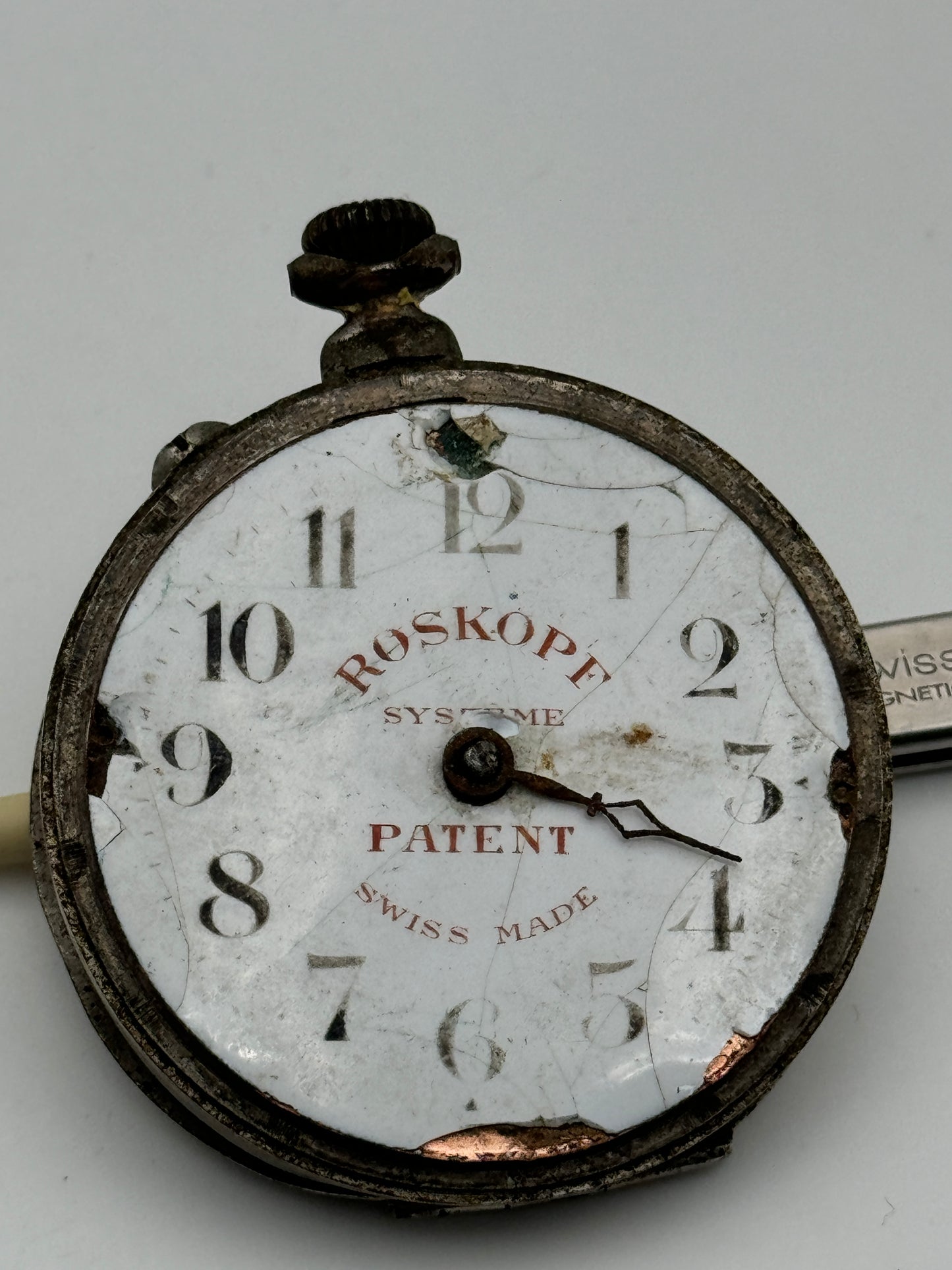 roskopf pocket watch 49mm