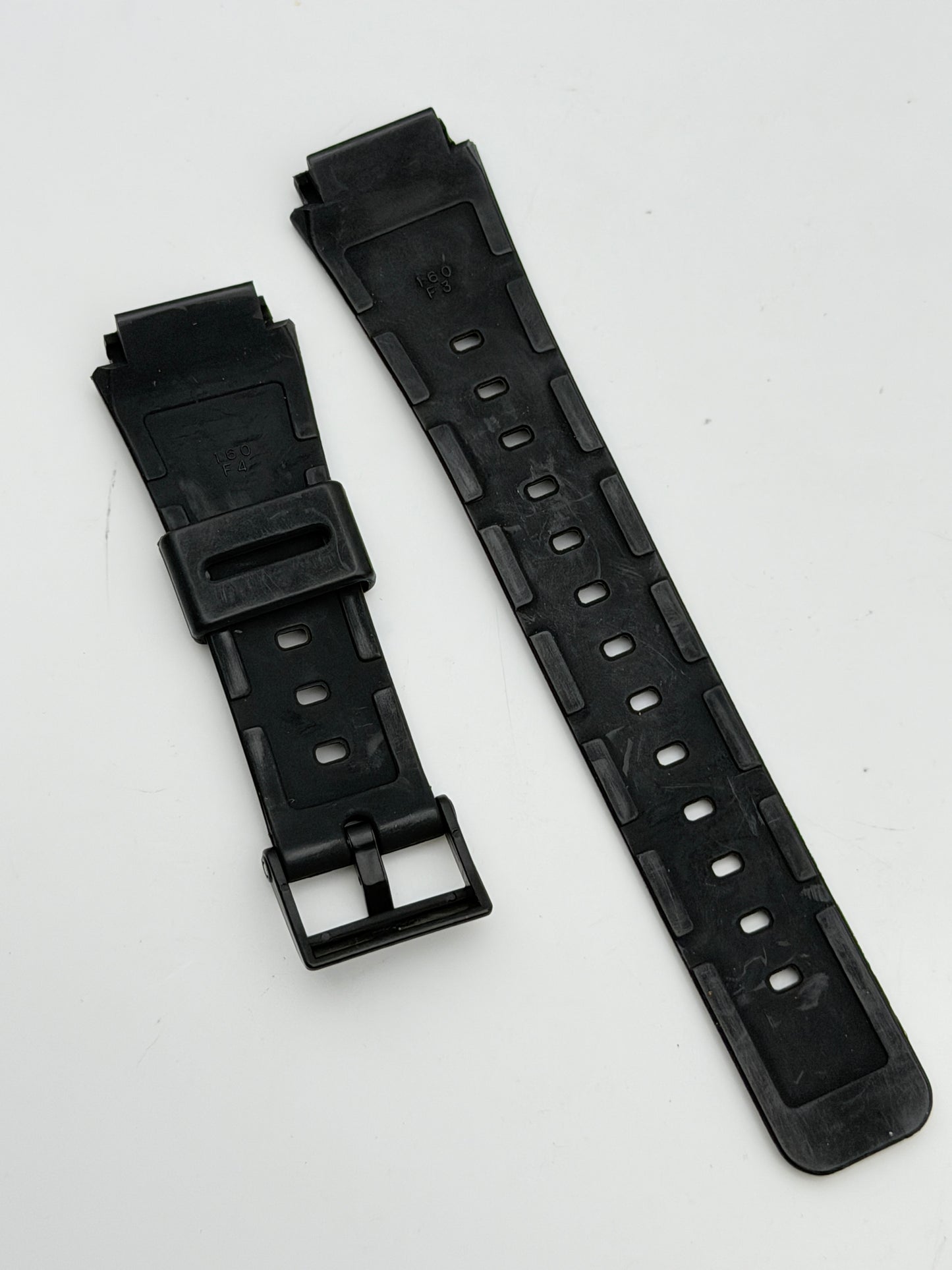 casio sp 20mm cinturino strap gomma rubber