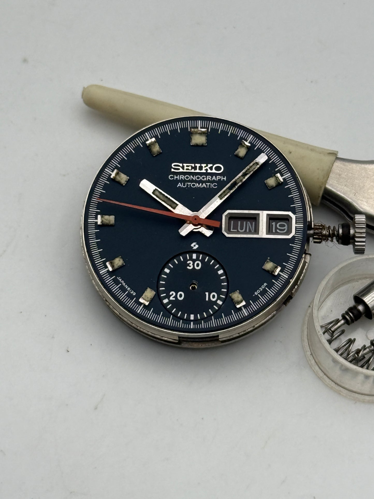 seiko 6139 bruce lee 60002 complete kit pusher caseback ring movement movimento