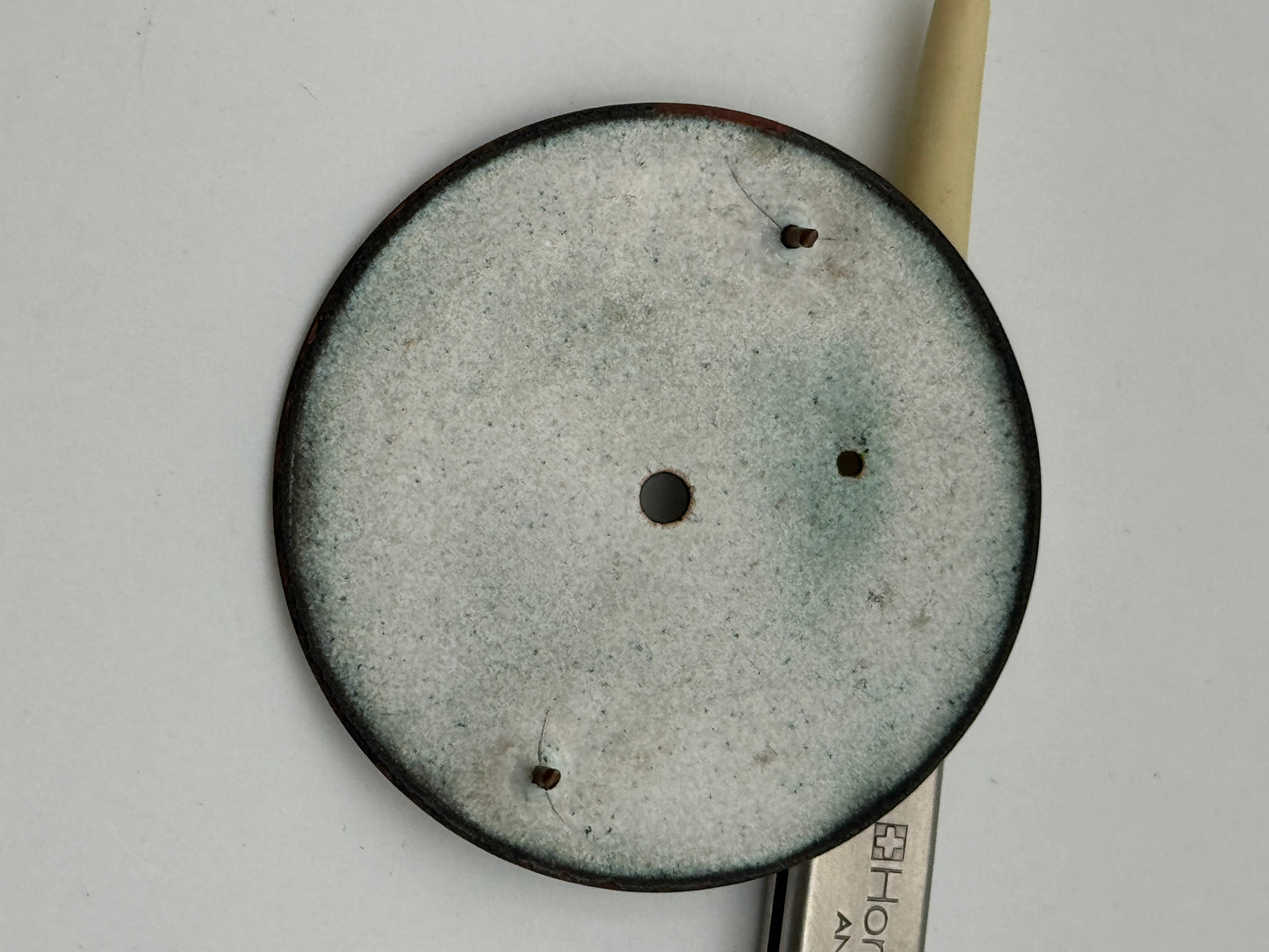 pocket watch dial quadrante 24h porcelain
