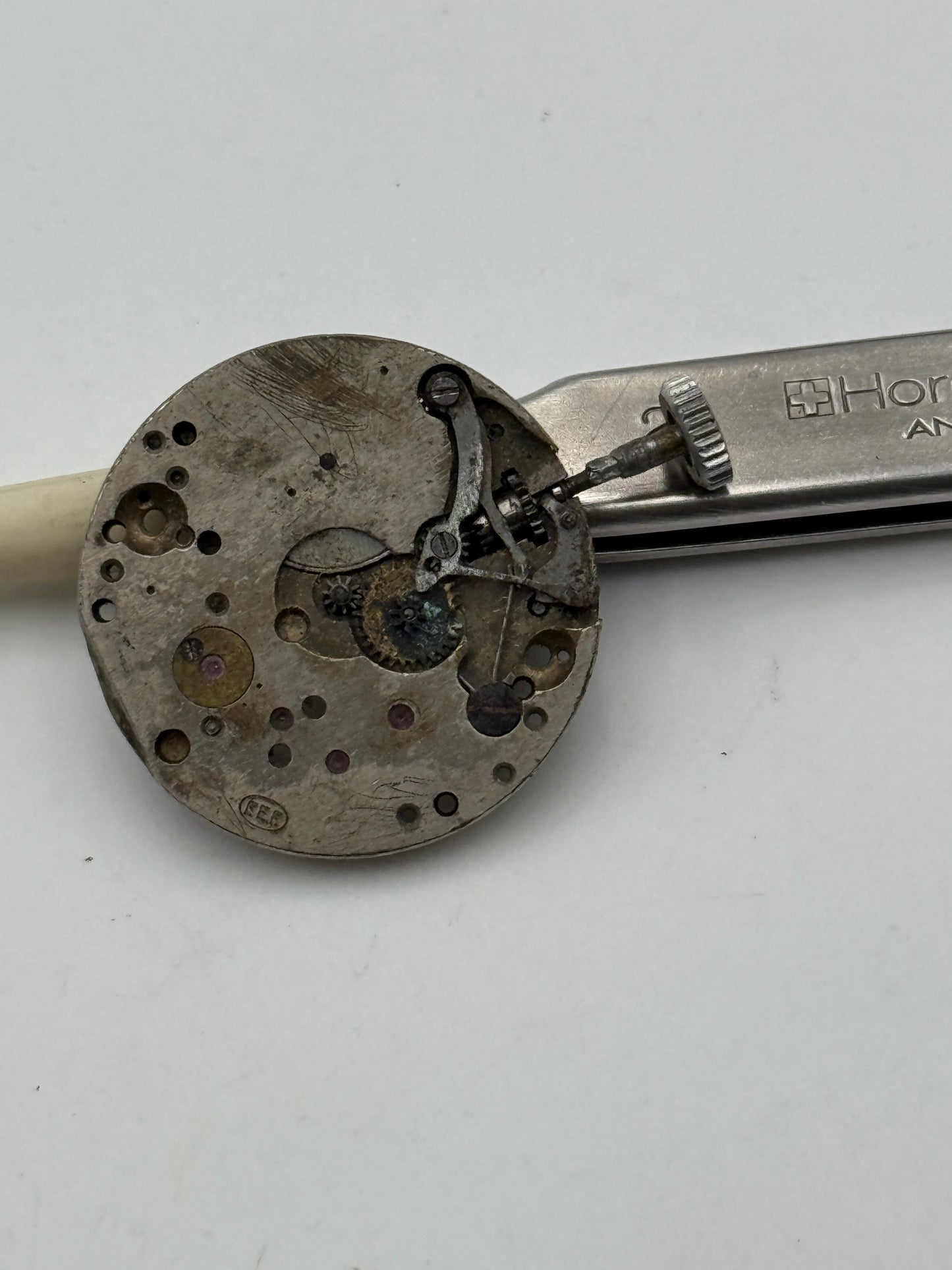 f.e.f vintage 23mm movement movimento