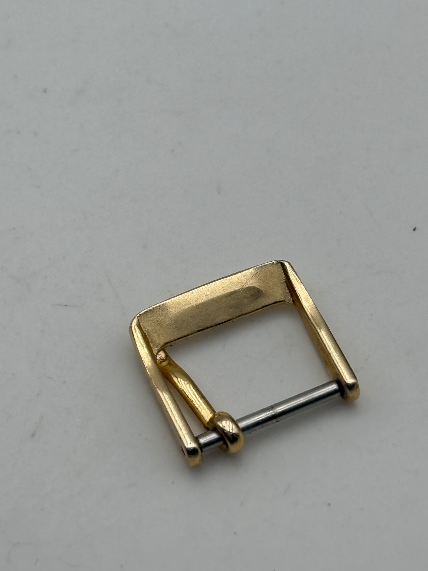 seiko vintage dorata 15-16mm fibbia buckle gold plated