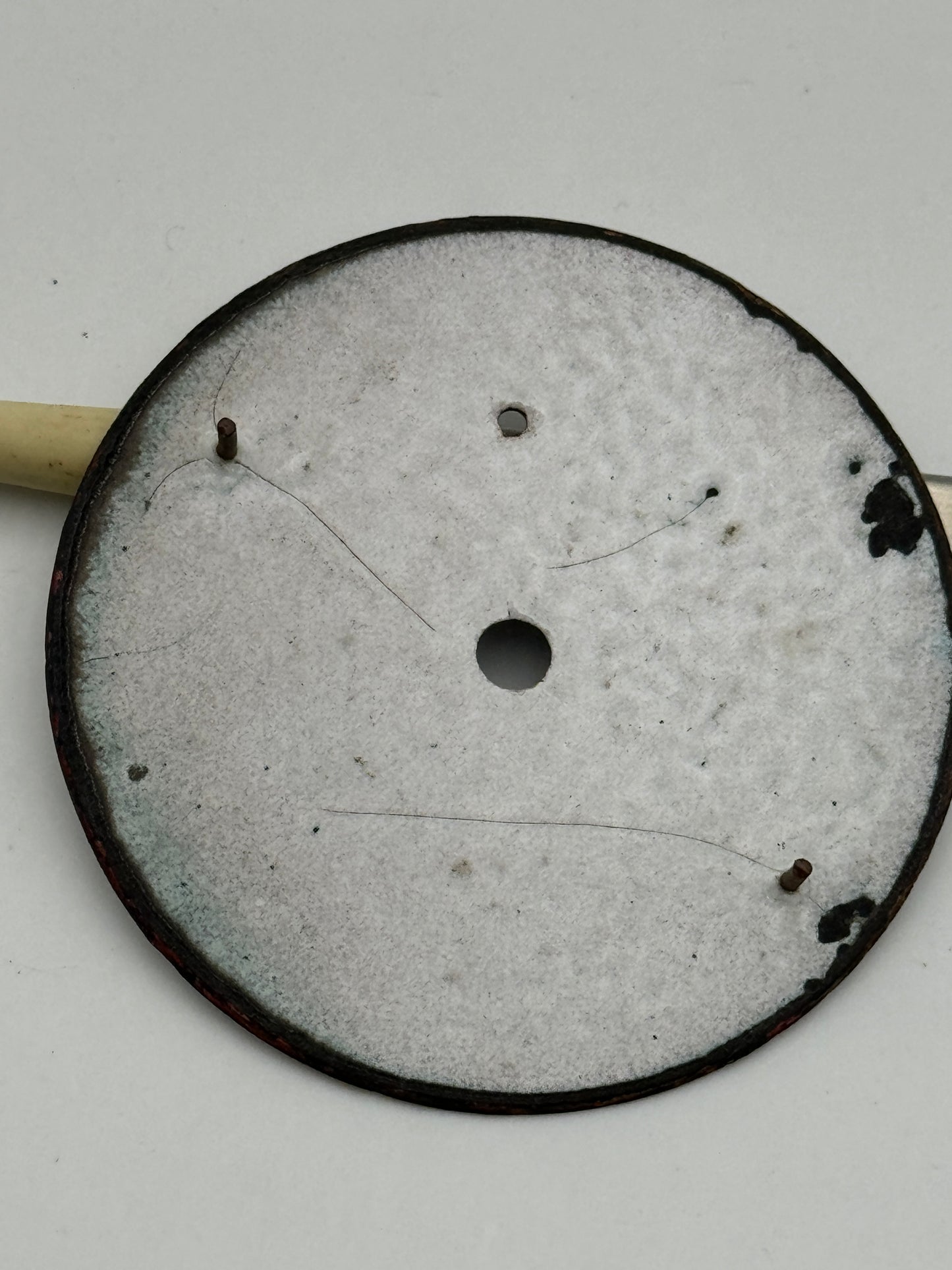 pocket watch dial quadrante porcelain 24h 54mm