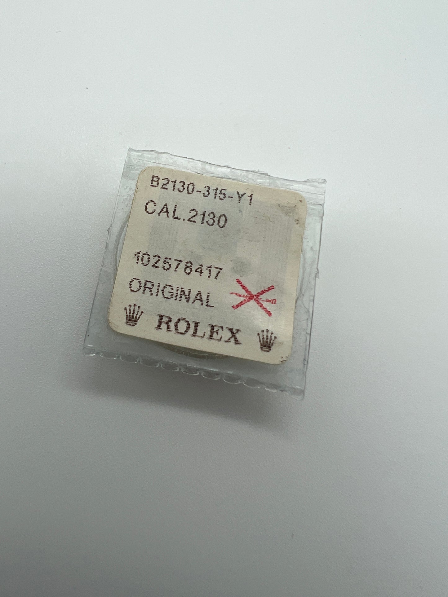 Rolex b2130-315 cal 2130