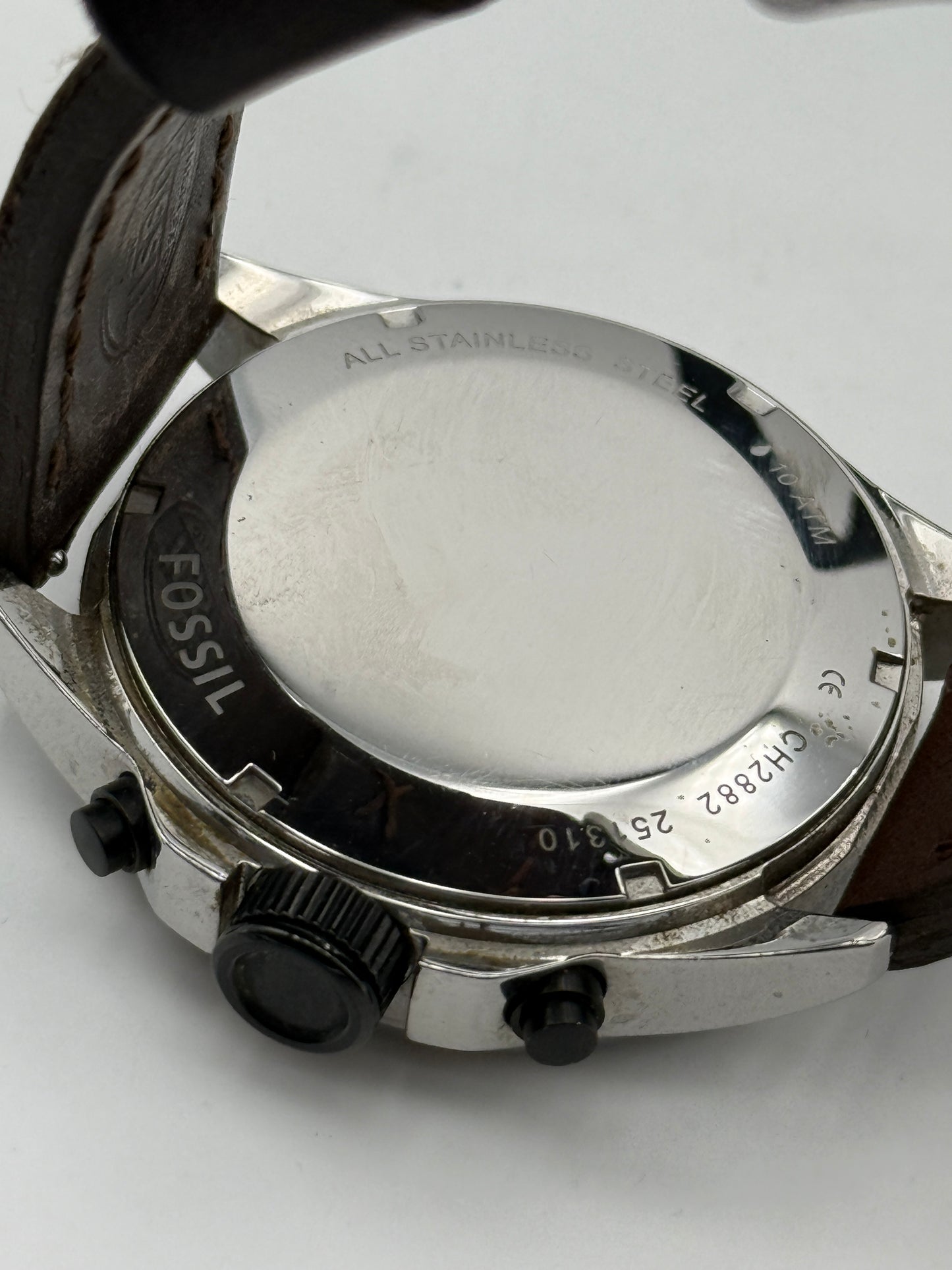 fossil chronograph 10atm ch2882 251310 44mm