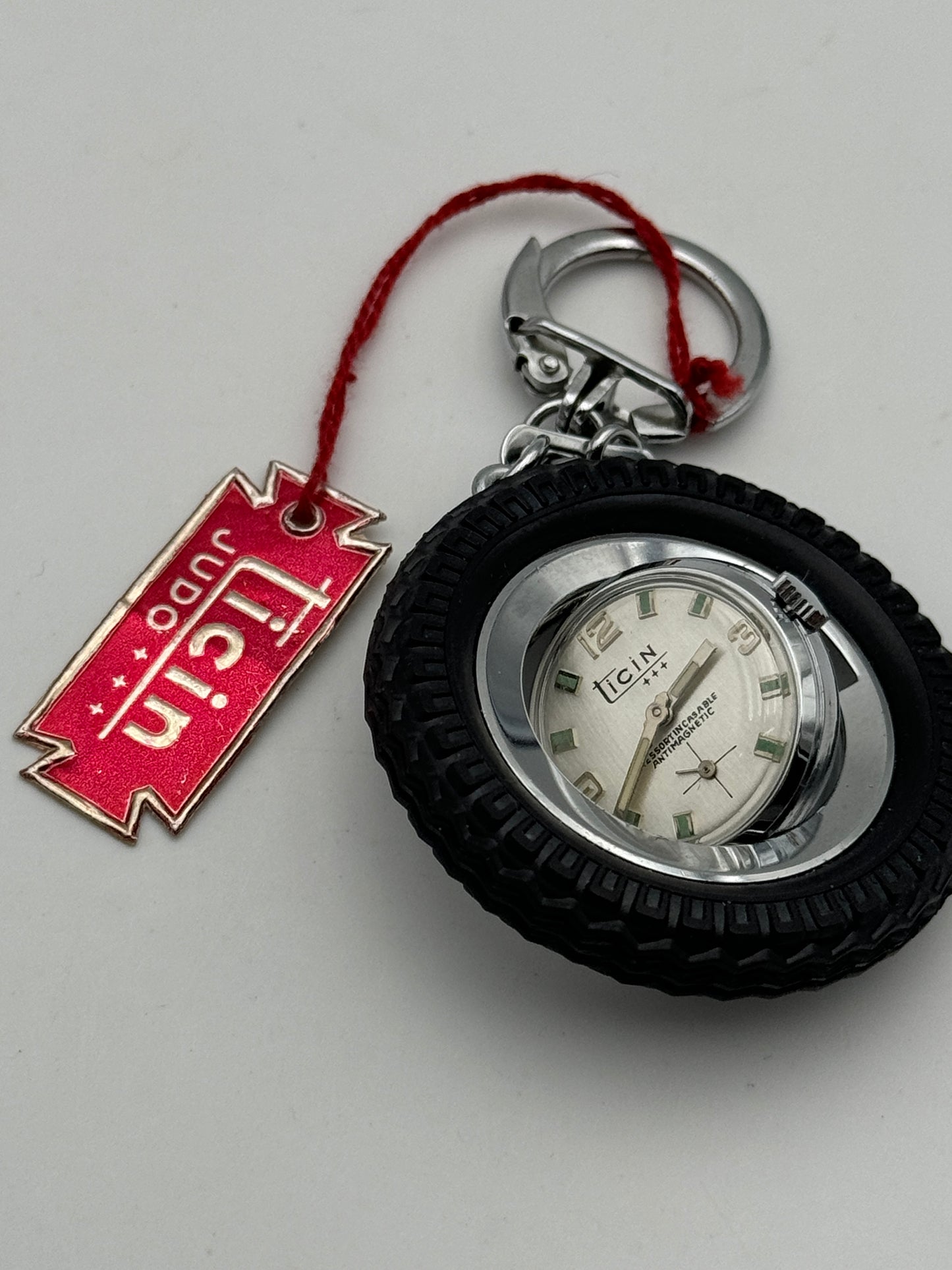 ticin ruotino wheel swiss made watch NOS