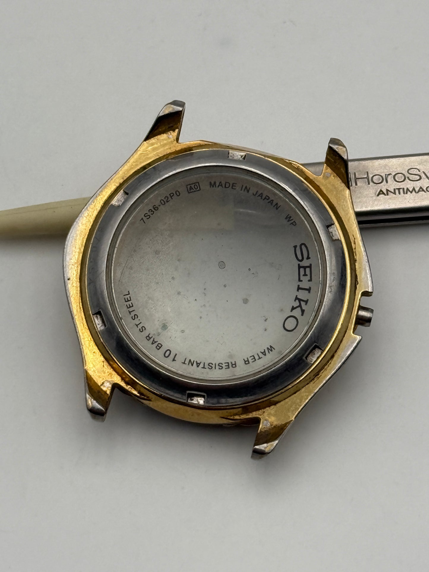 seiko cassa case 7s36-02p0 Japan 40mm