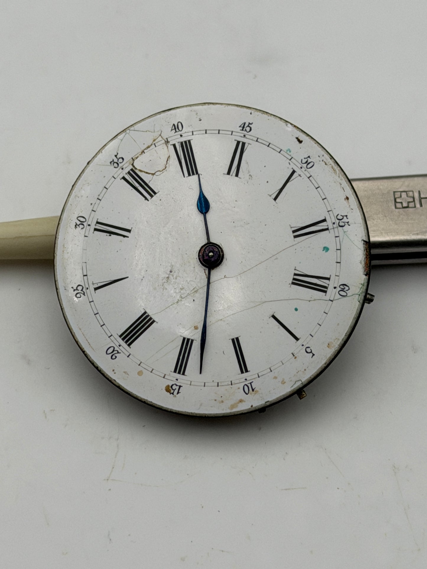 anonimo cilindro 31,5mm cylinder pocket watch movement movimento