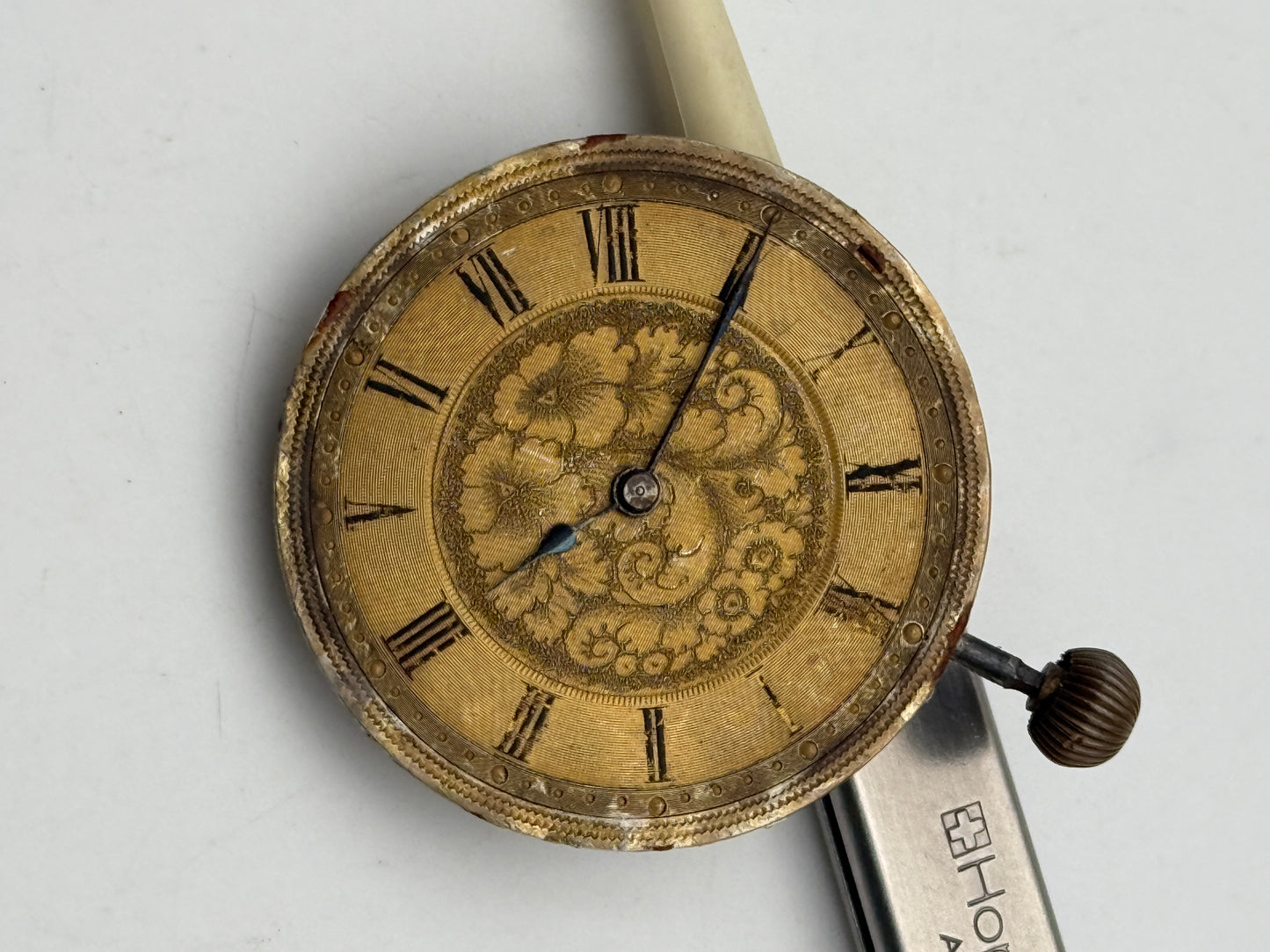 anonimo cilindro 31,3mm cylinder pocket watch movement movimento