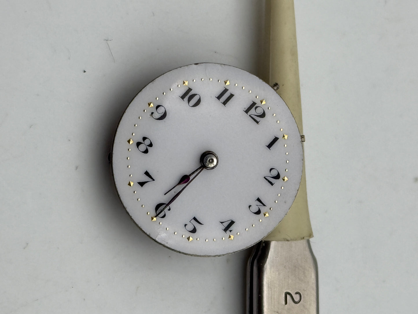 anonimo cilindro 23mm cylinder pocket watch movement movimento