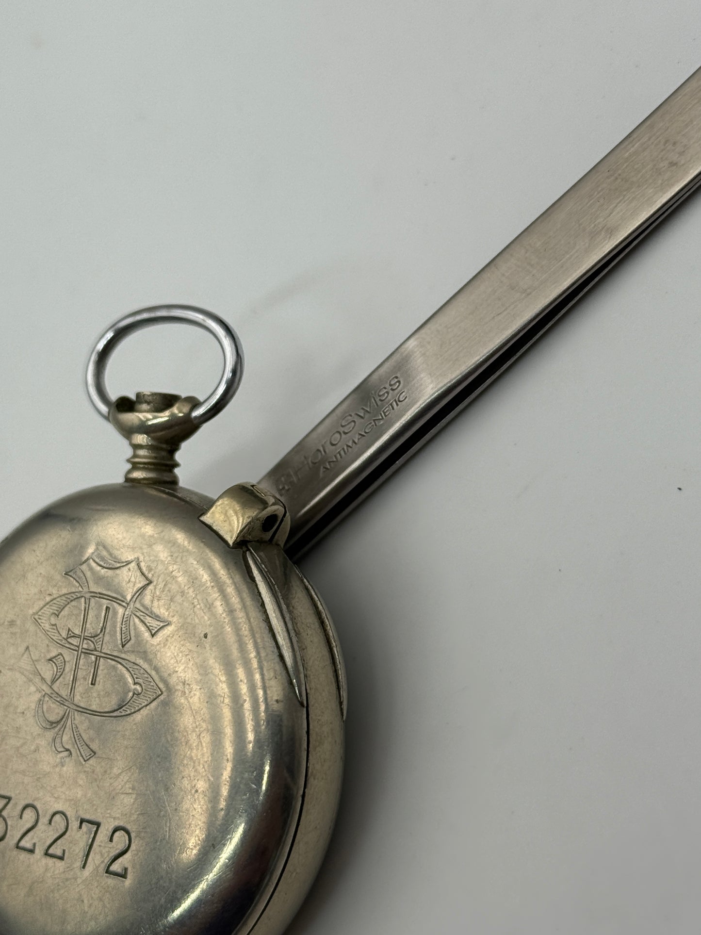 perseo fs 32272 52mm assigned pocket watch cassa case ferrovie dello stato